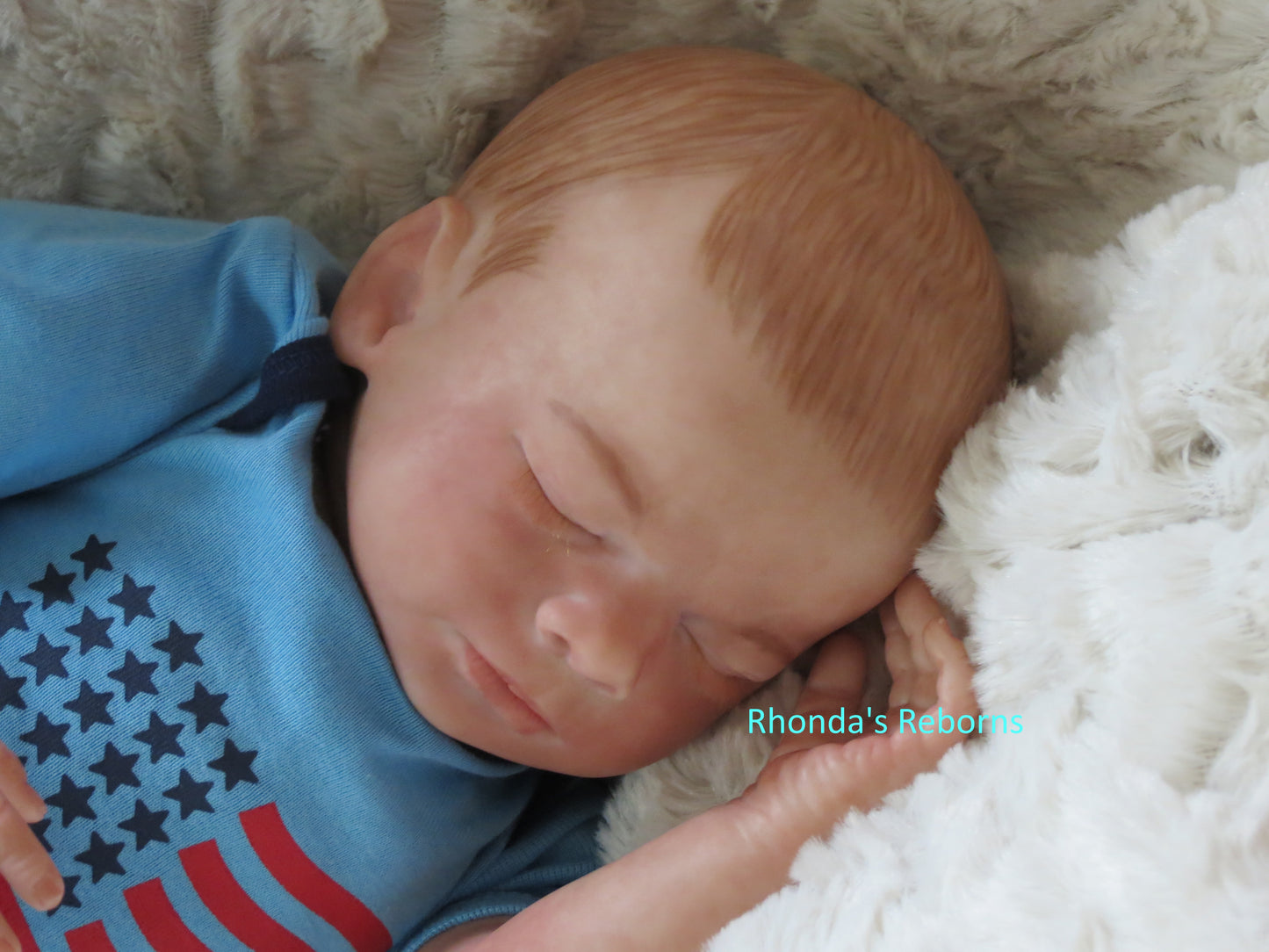 Clyde Sleeping - Custom Reborn Baby