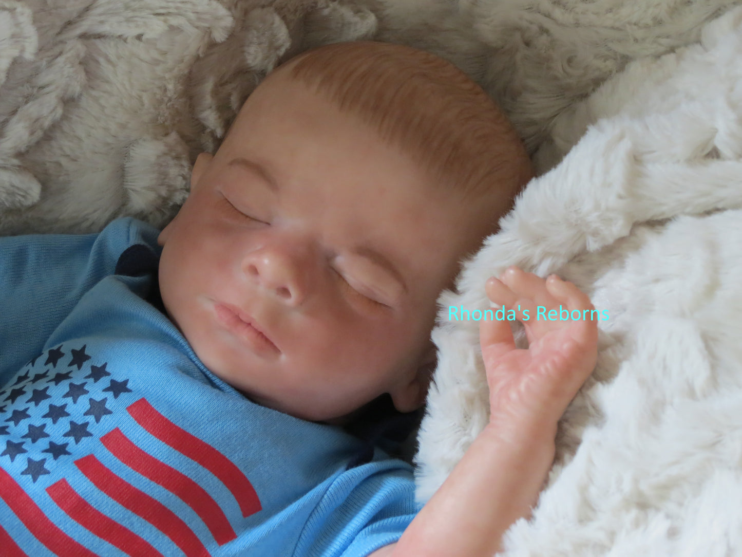 Clyde Sleeping - Custom Reborn Baby
