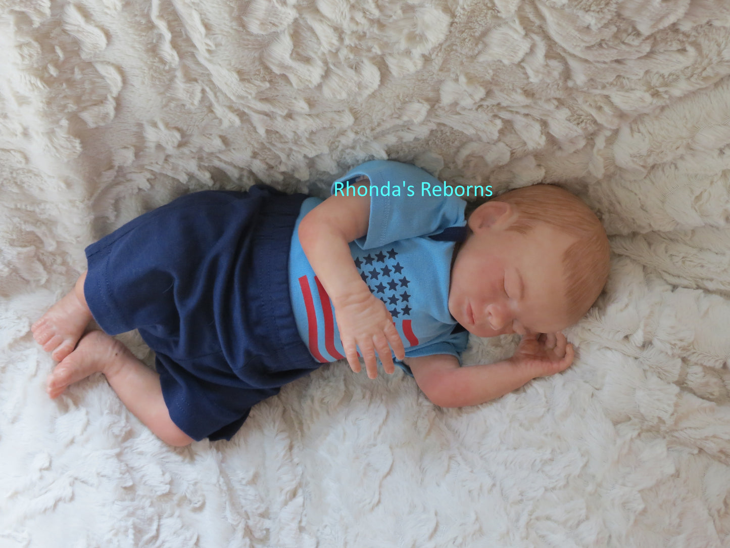 Clyde Sleeping - Custom Reborn Baby
