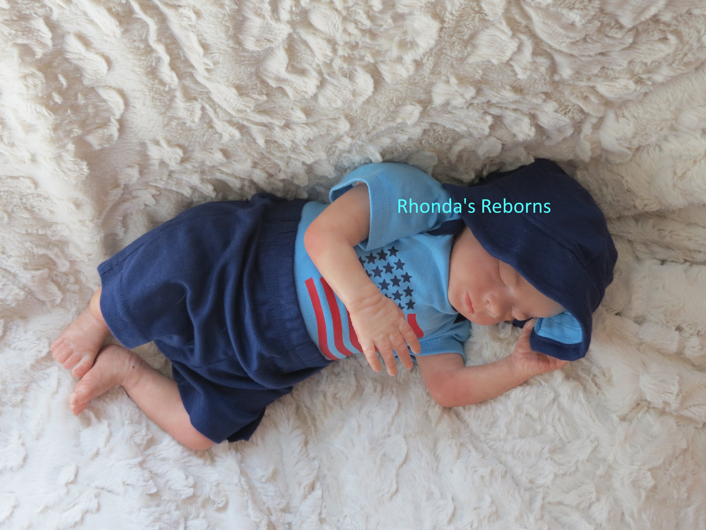 Clyde Sleeping - Custom Reborn Baby