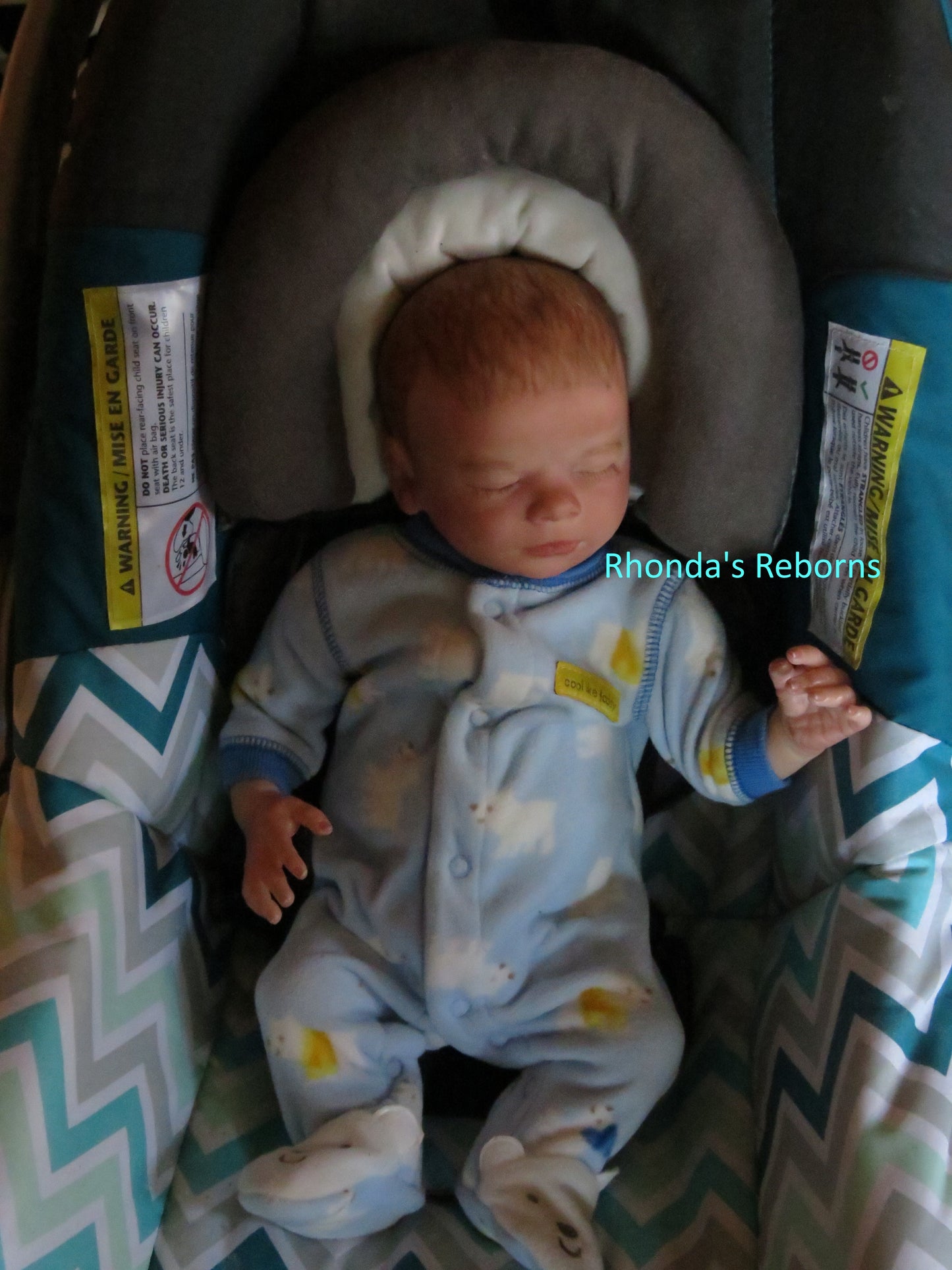 Clyde Sleeping - Custom Reborn Baby