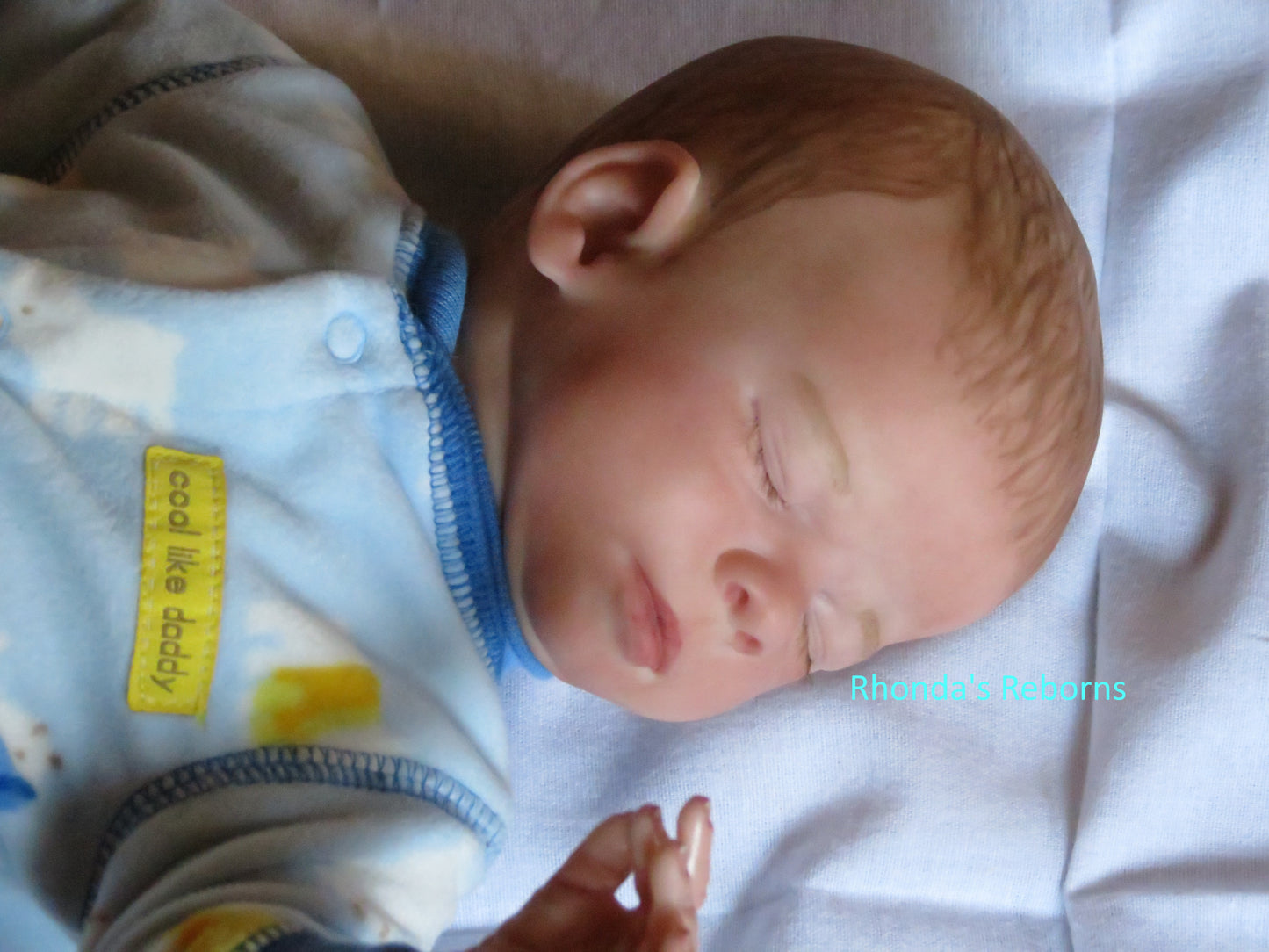 Clyde Sleeping - Custom Reborn Baby