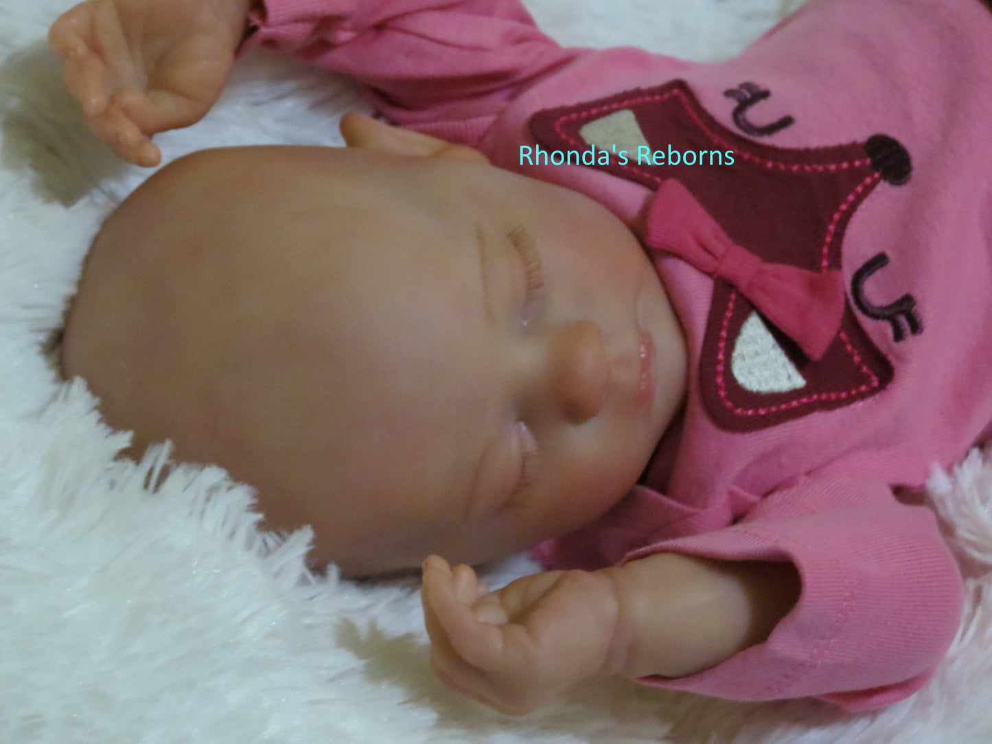 Evelyn Sleeping - Custom Reborn Baby
