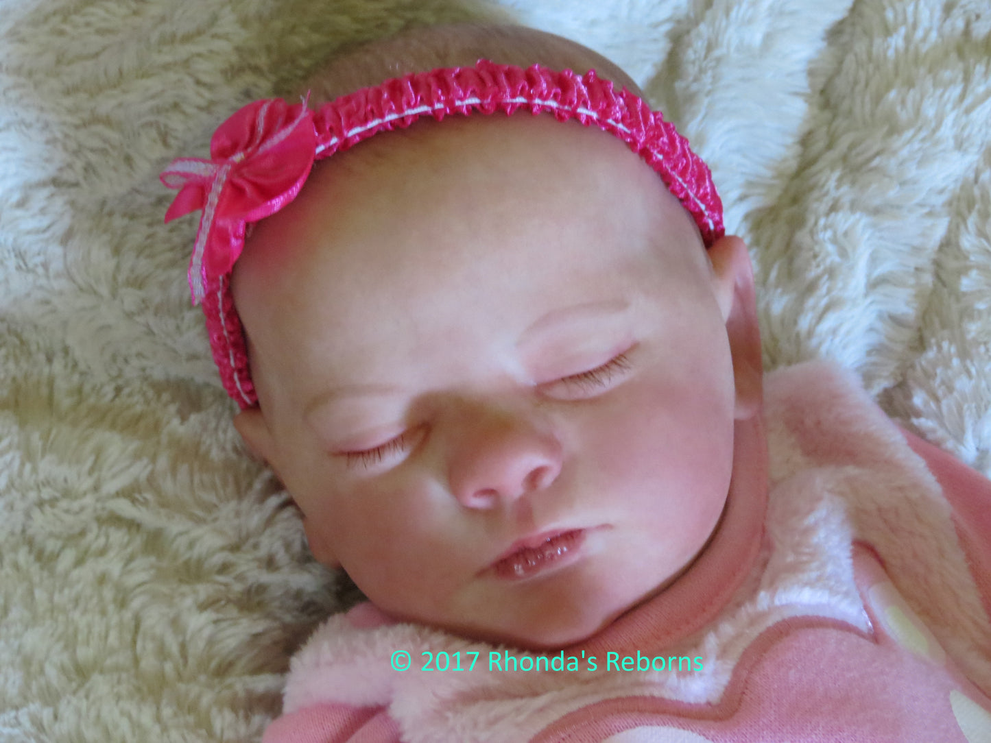 Evelyn Sleeping - Custom Reborn Baby