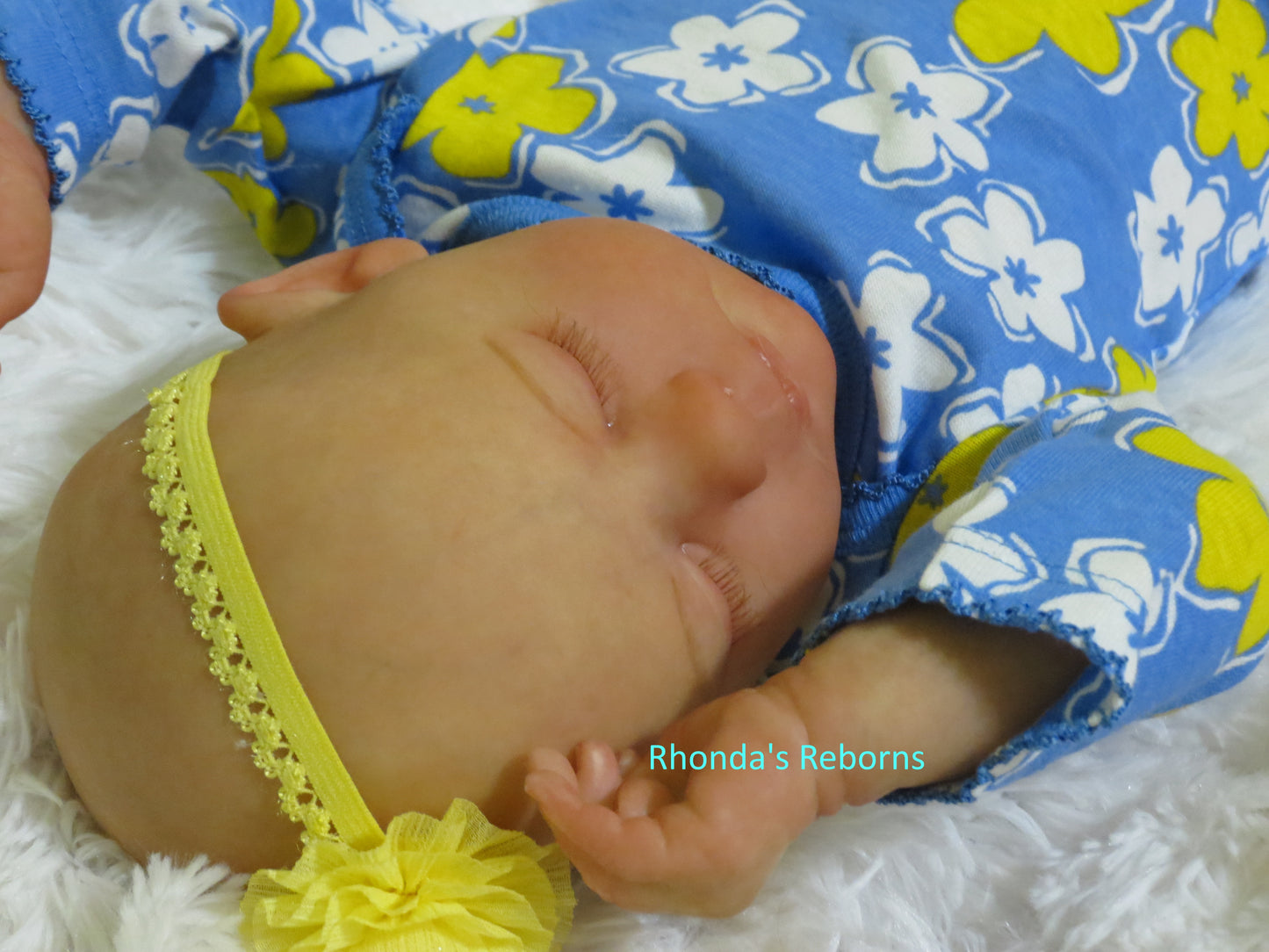 Evelyn Sleeping - Custom Reborn Baby
