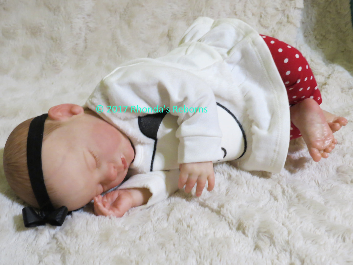 Evelyn Sleeping - Custom Reborn Baby