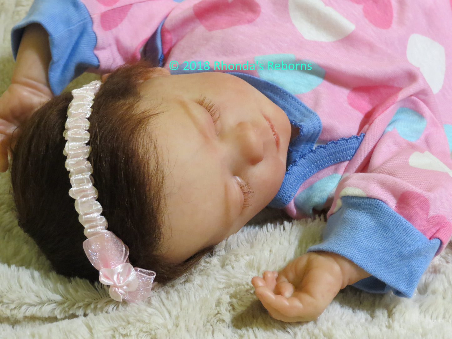 Evelyn Sleeping - Custom Reborn Baby