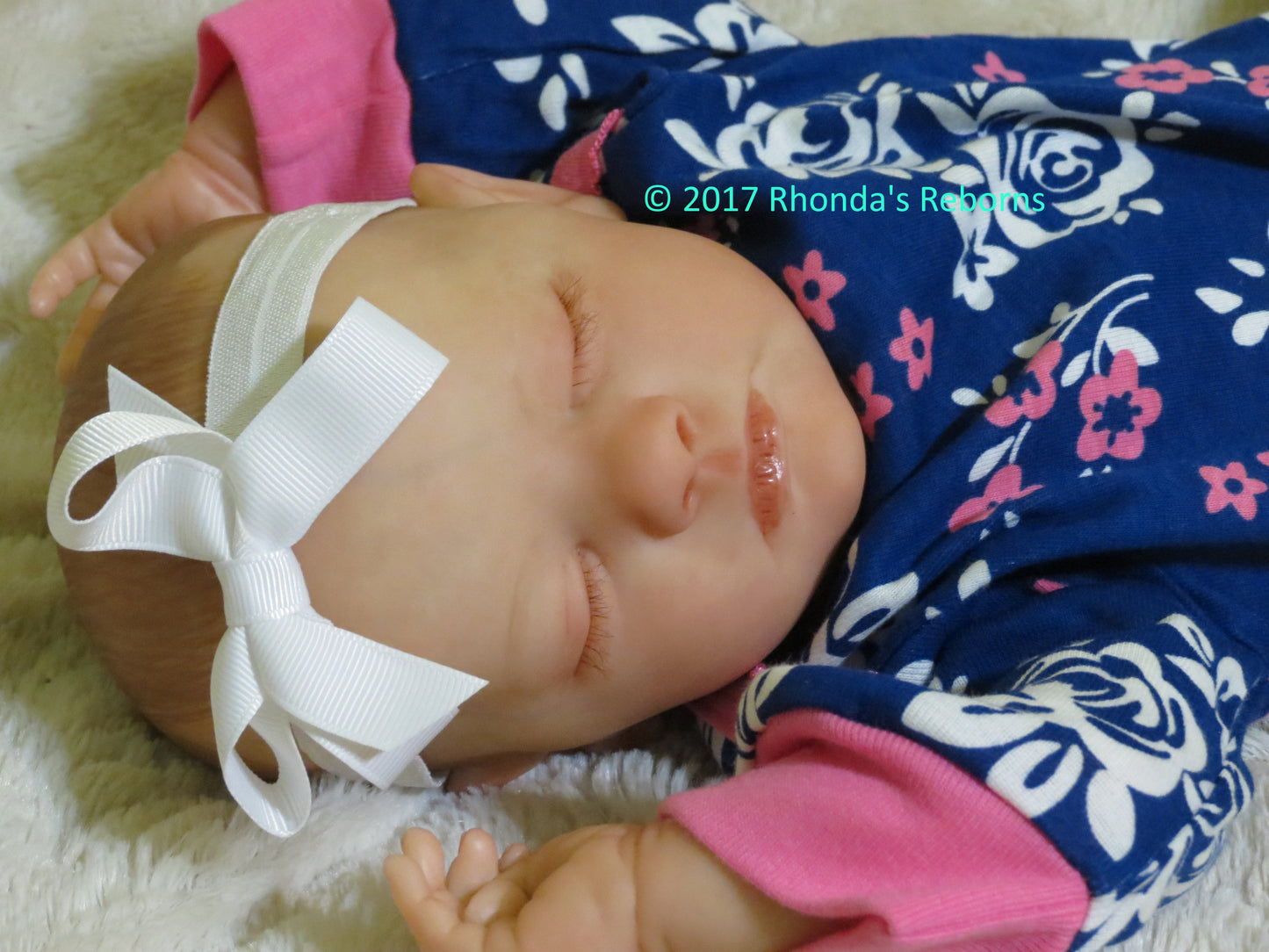 Evelyn Sleeping - Custom Reborn Baby