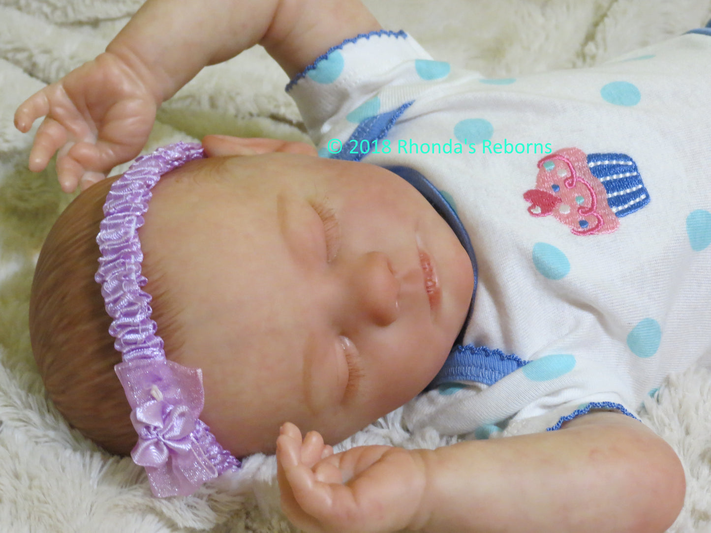 Evelyn Sleeping - Custom Reborn Baby