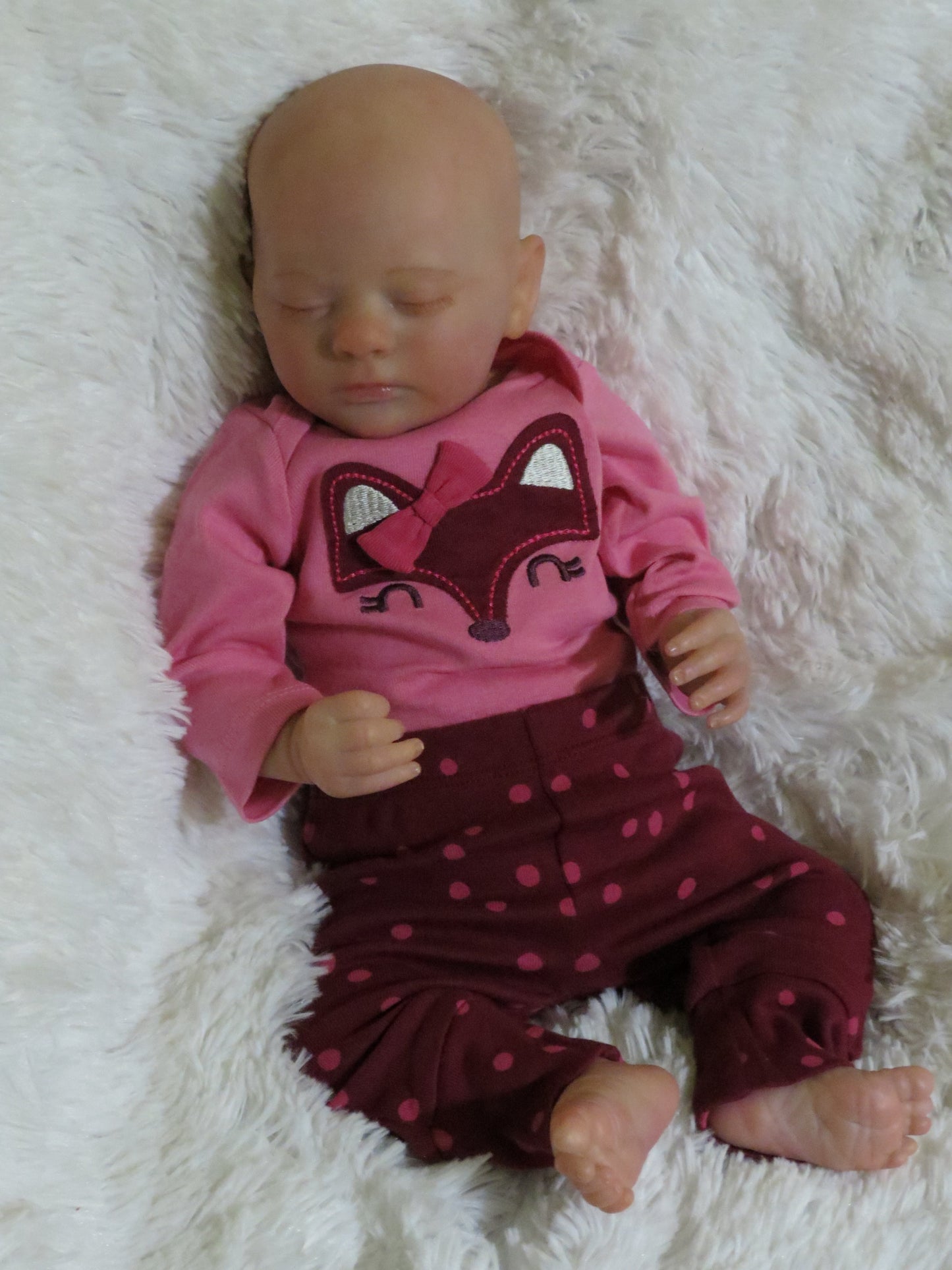 Evelyn Sleeping - Custom Reborn Baby