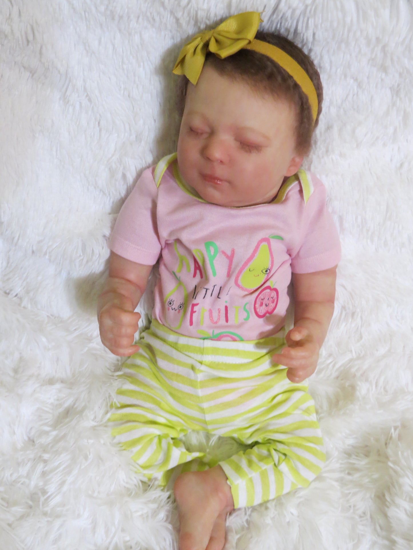 Kimberly Sleeping - Custom Reborn Baby