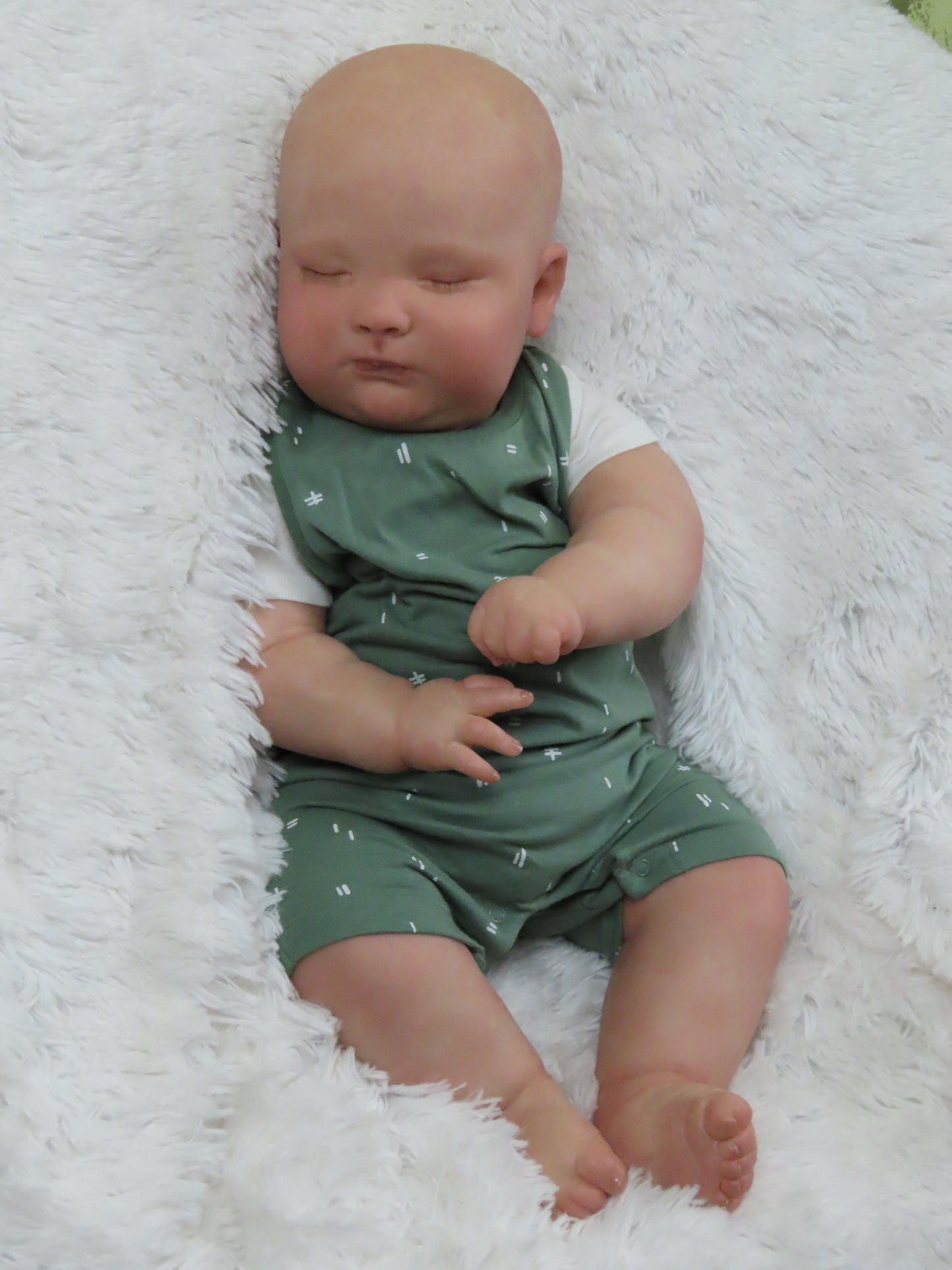 3 month Joseph Sleeping - Custom Reborn Baby