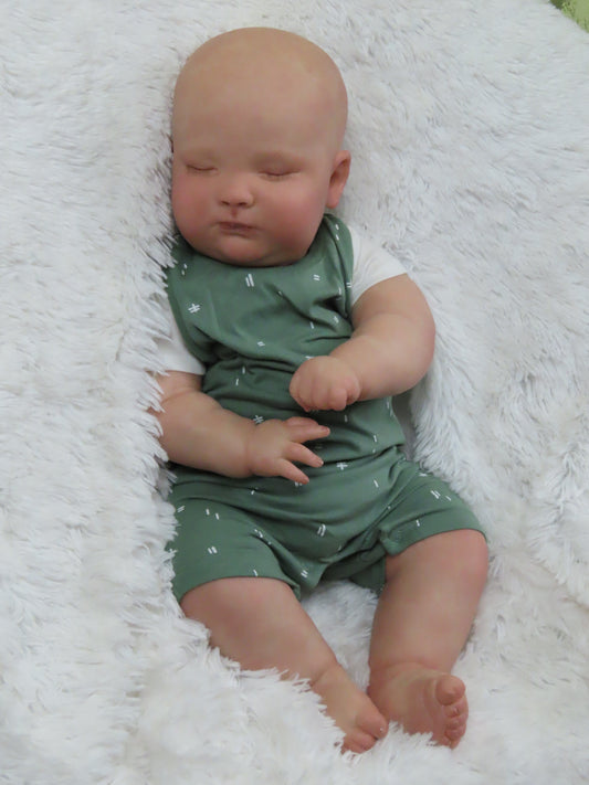 3 month Joseph Sleeping - Custom Reborn Baby