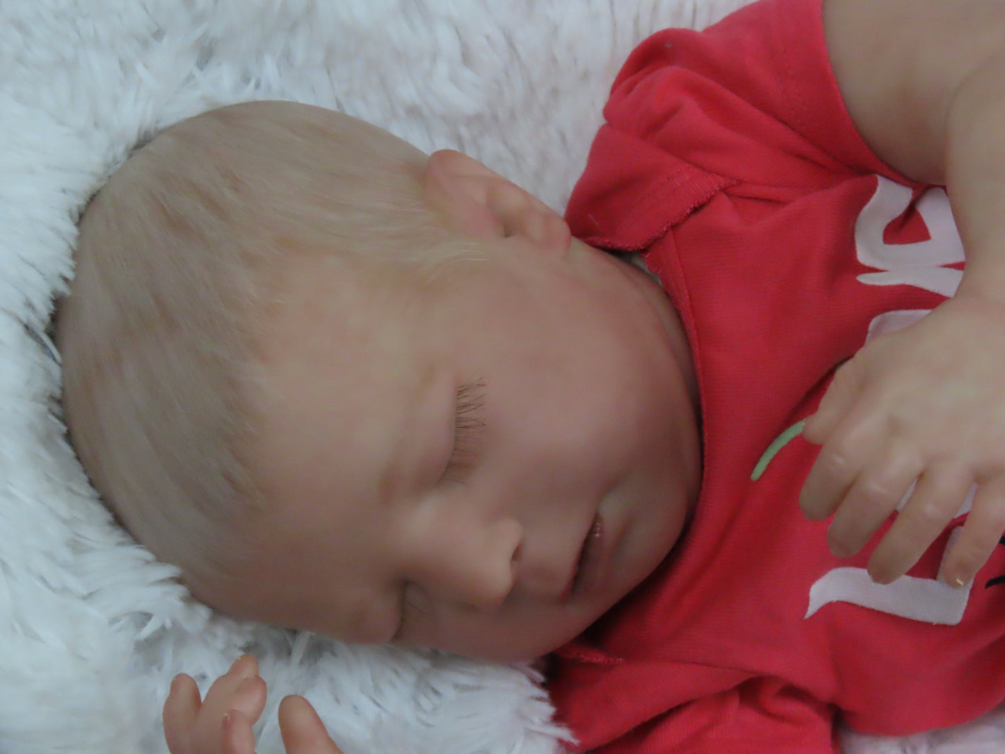 Brittany Sleeping - Custom Reborn Baby