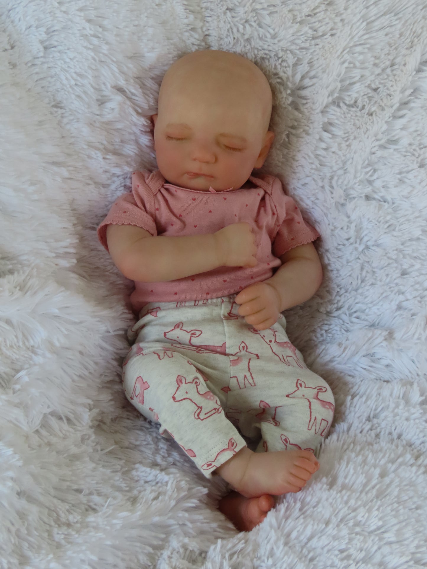 Jennie Sleeping - Custom Reborn Baby