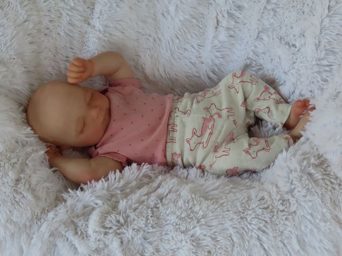 Jennie Sleeping - Custom Reborn Baby