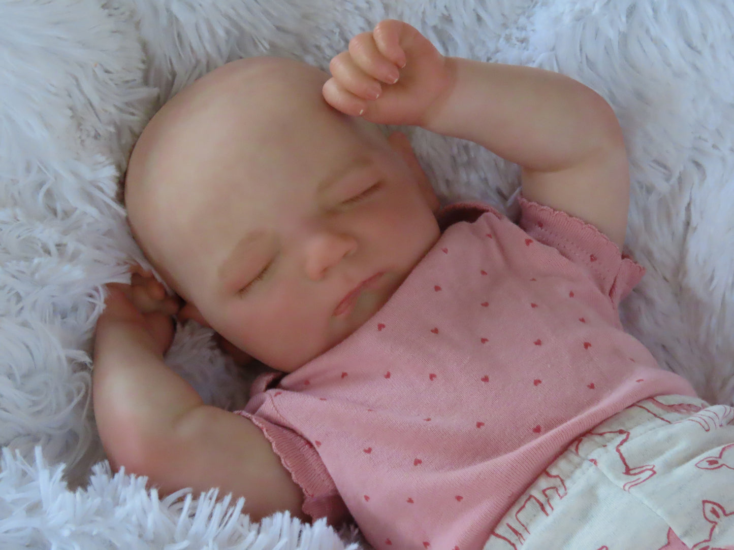 Jennie Sleeping - Custom Reborn Baby