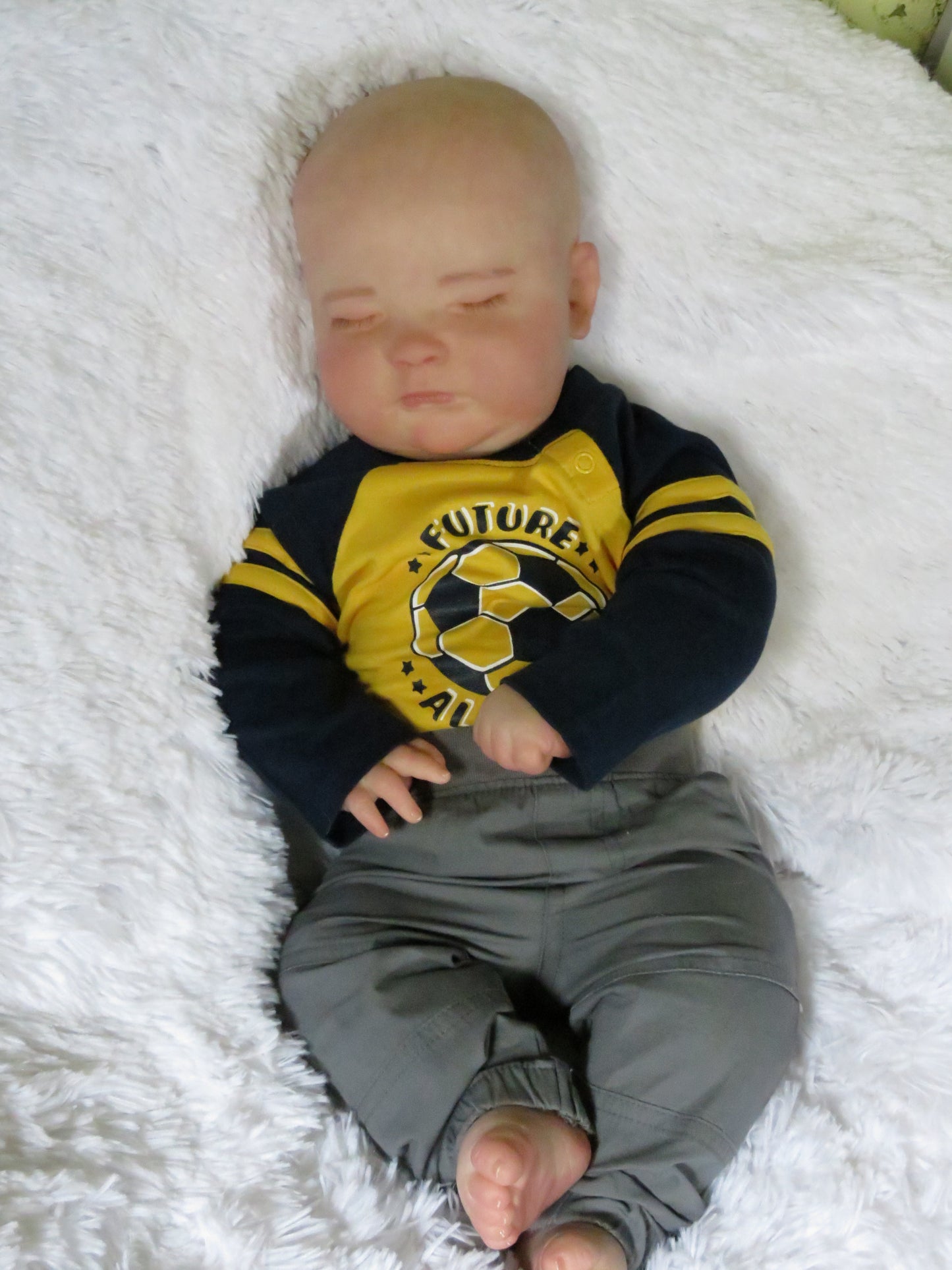 3 month Joseph Sleeping - Custom Reborn Baby