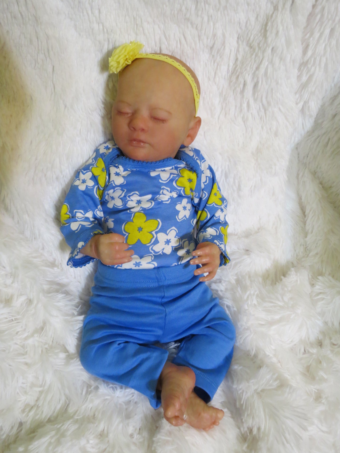 Evelyn Sleeping - Custom Reborn Baby