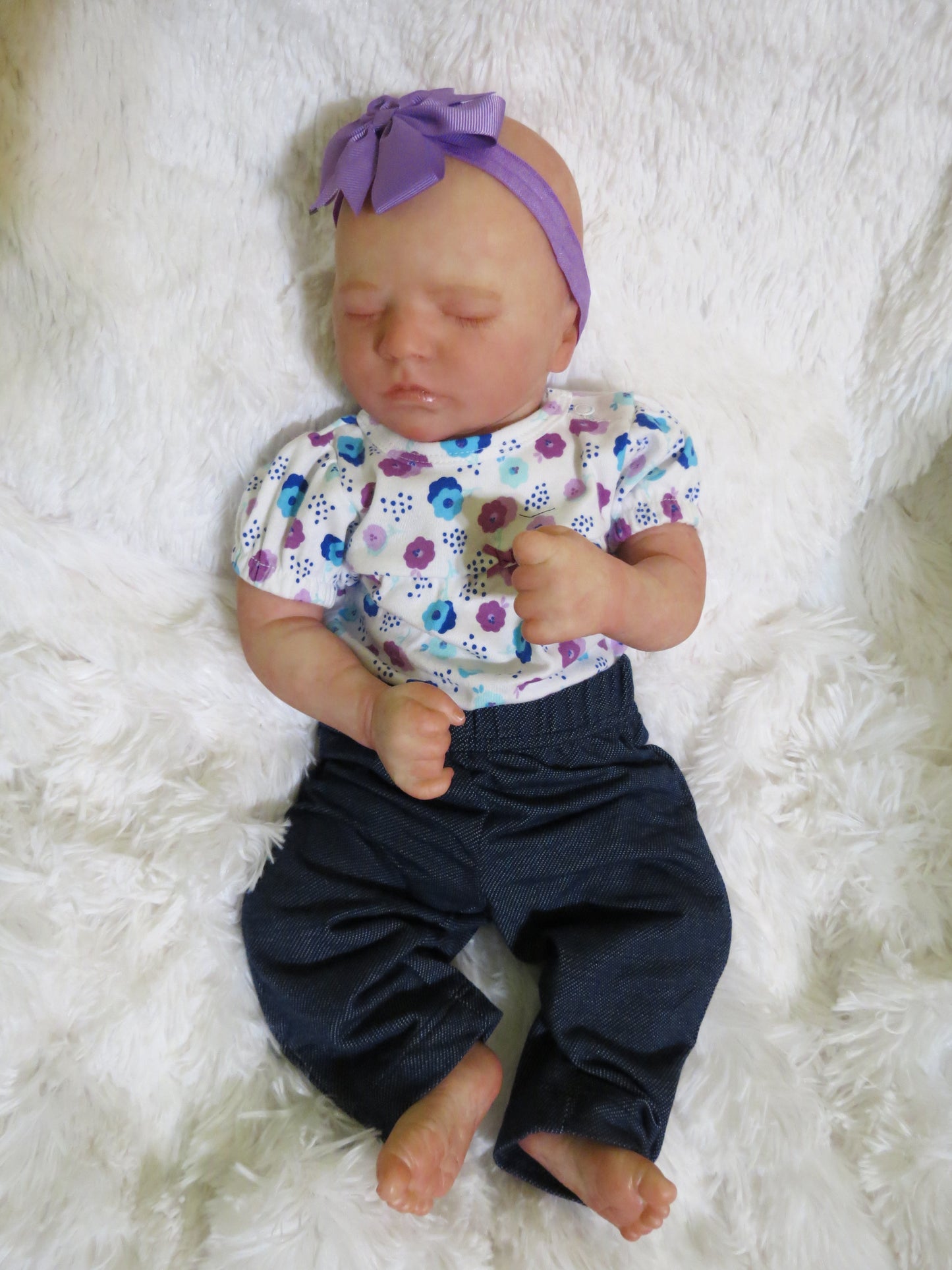 Quinn Sleeping - Custom Reborn Baby