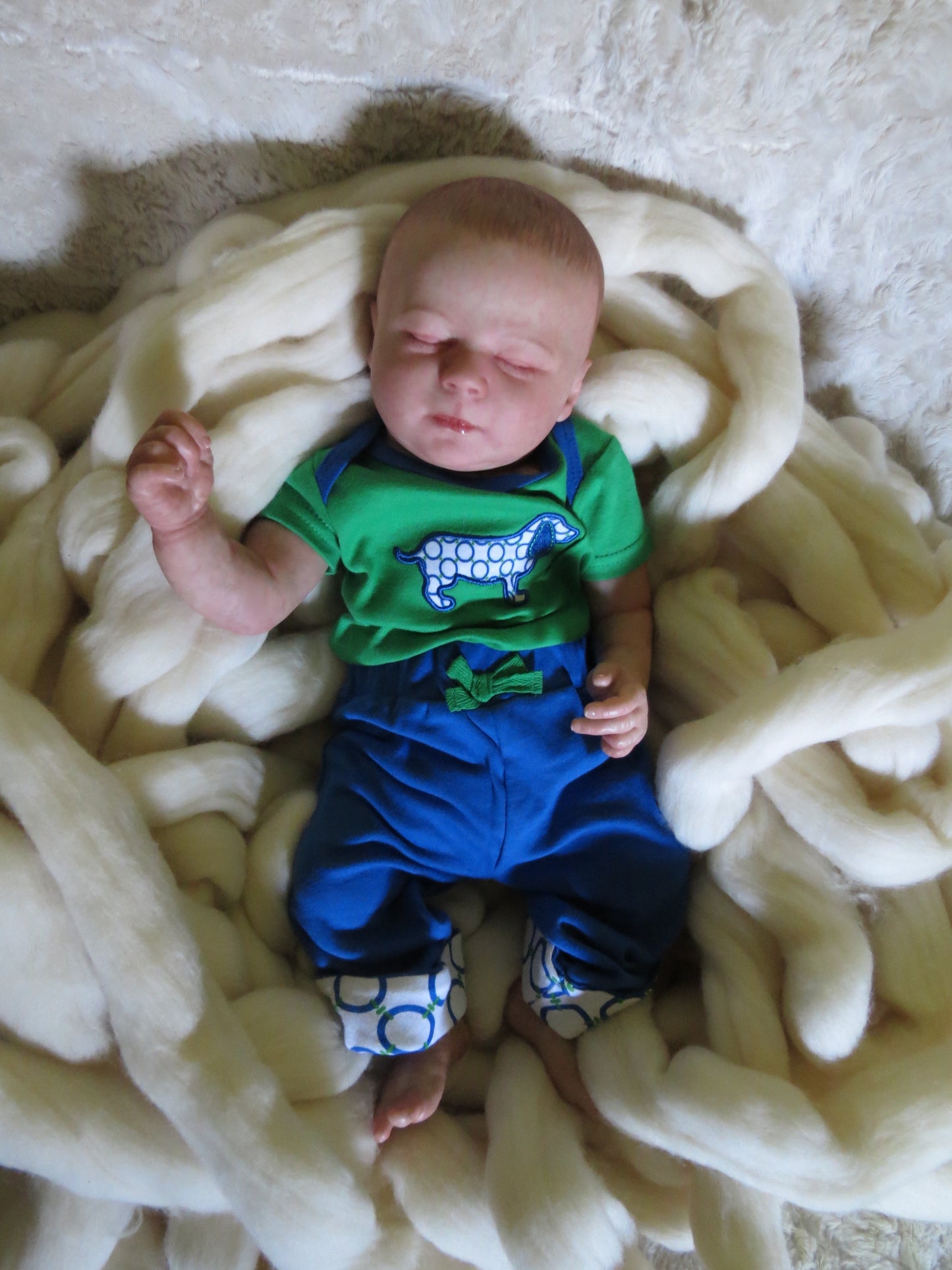 Kimberly Sleeping - Custom Reborn Baby