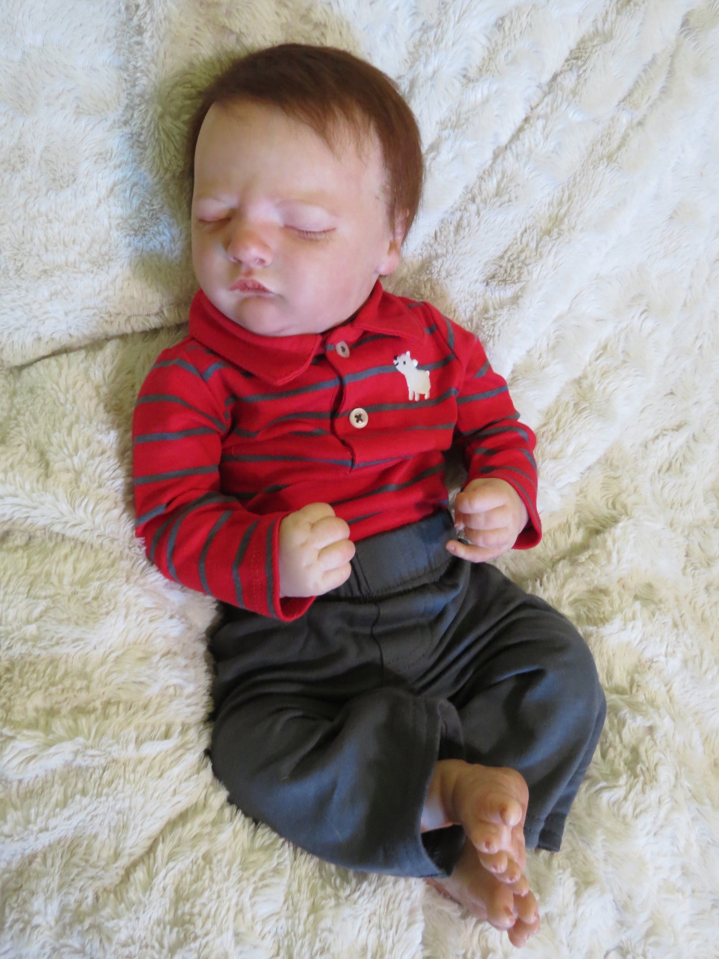 Owen Sleeping - Custom Reborn Baby