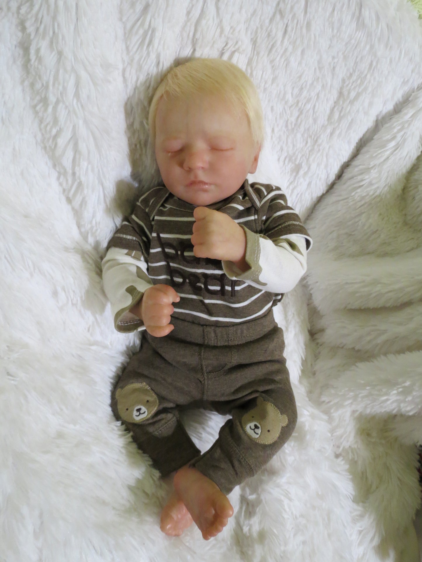 Quinn Sleeping - Custom Reborn Baby