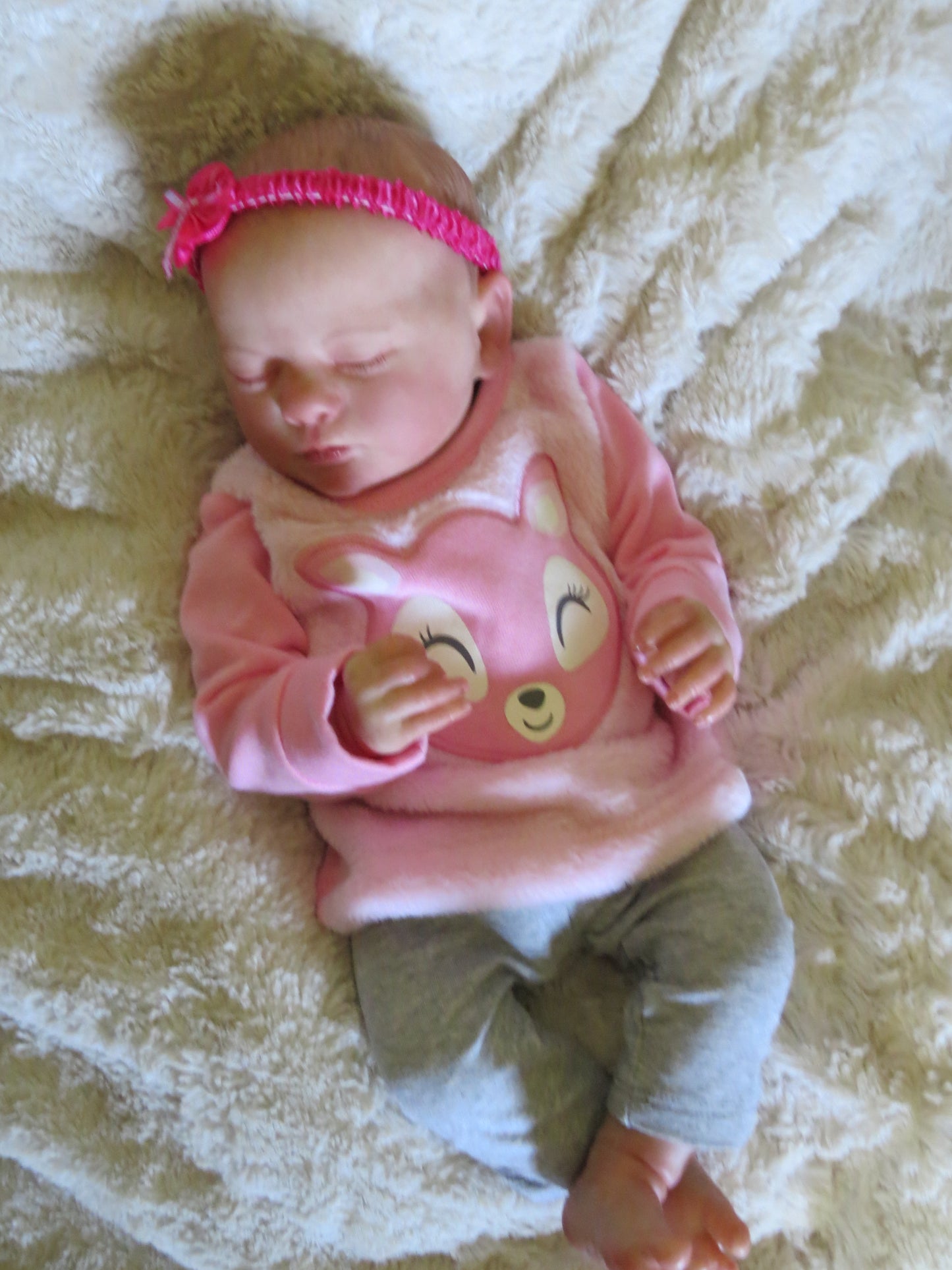 Evelyn Sleeping - Custom Reborn Baby