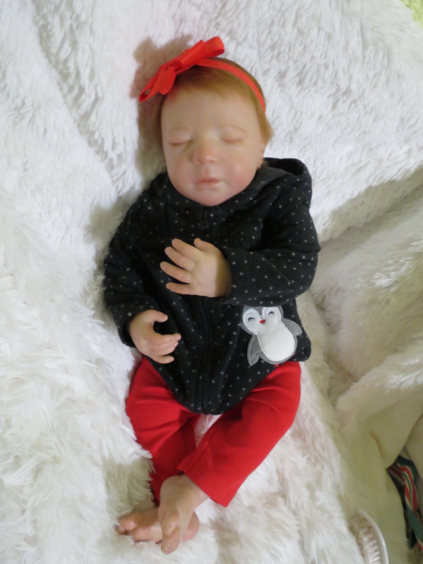 Brittany Sleeping - Custom Reborn Baby