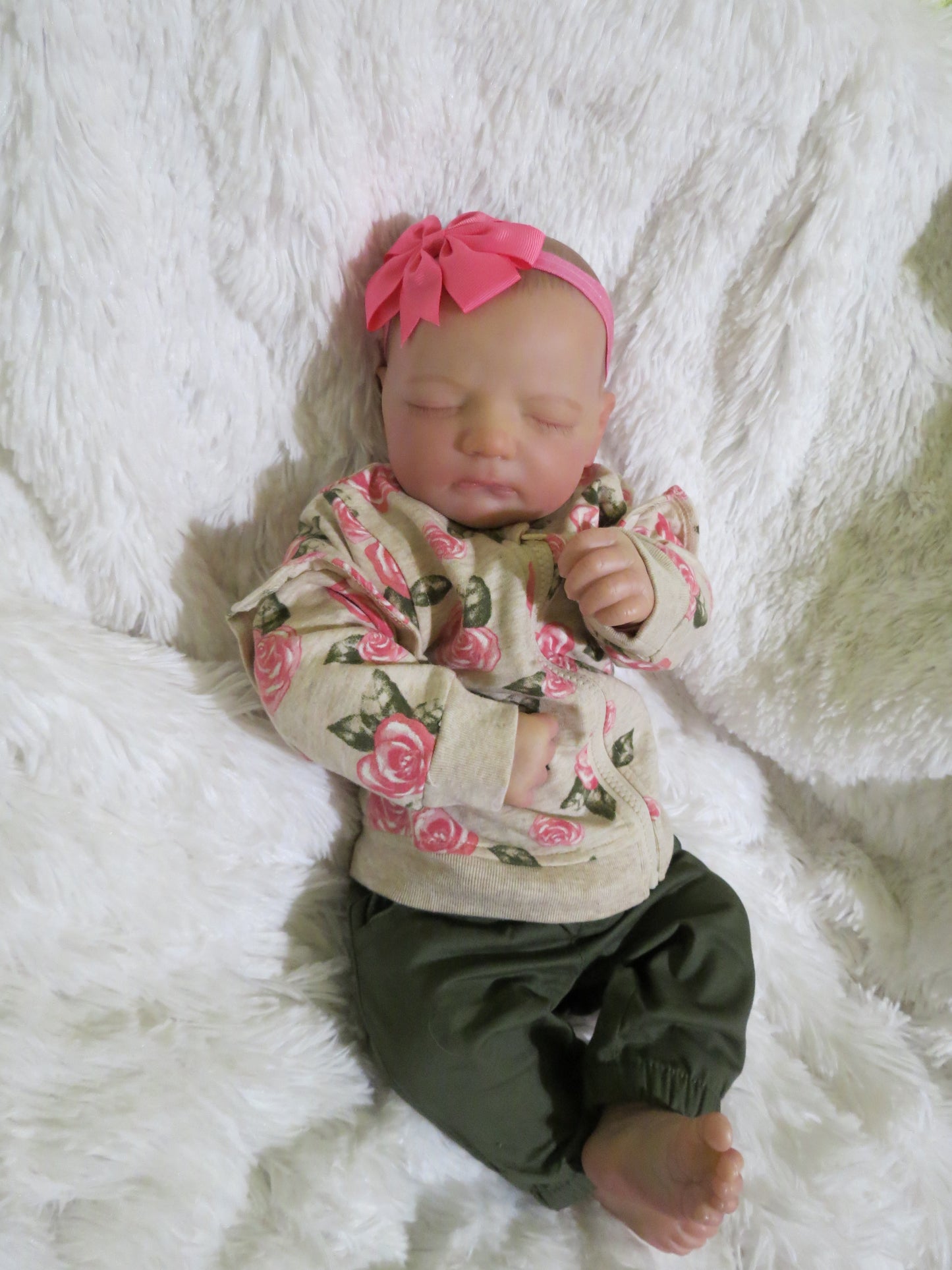 Jennie Sleeping - Custom Reborn Baby