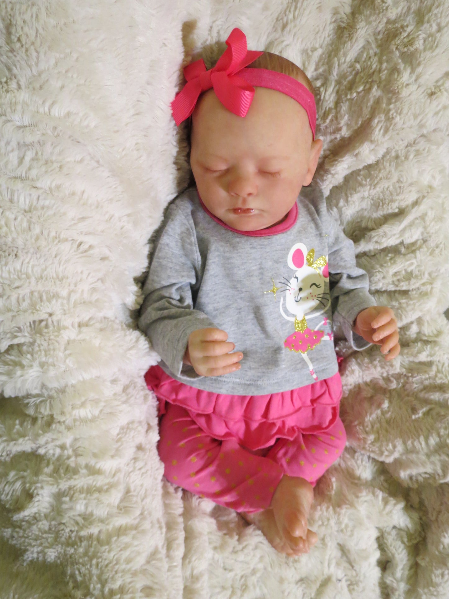 Evelyn Sleeping - Custom Reborn Baby