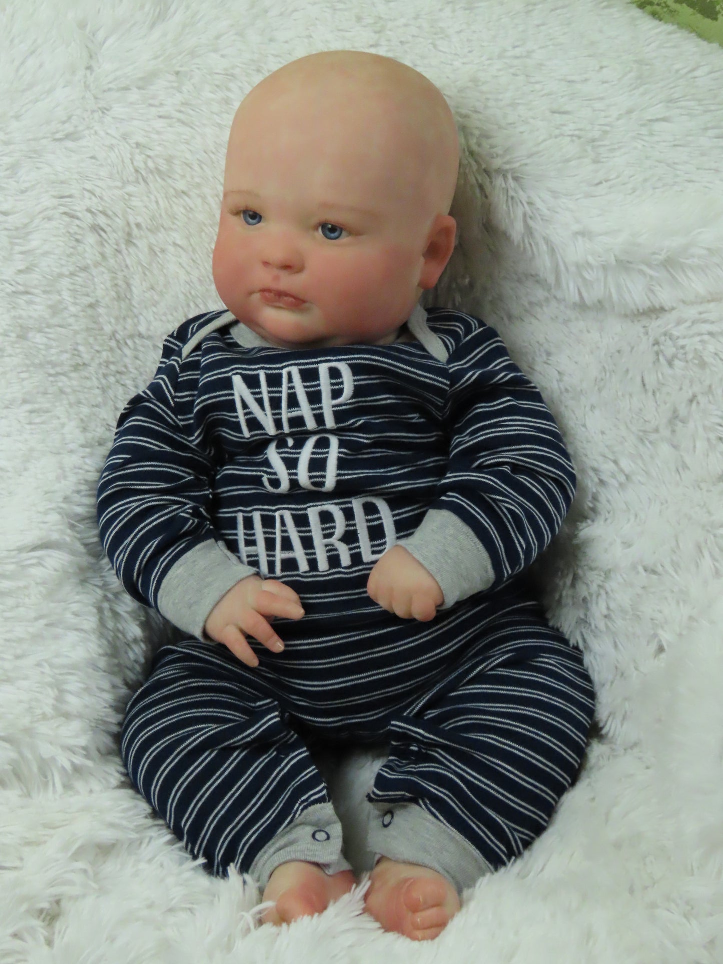 3 month Joseph Awake - Custom Reborn Baby