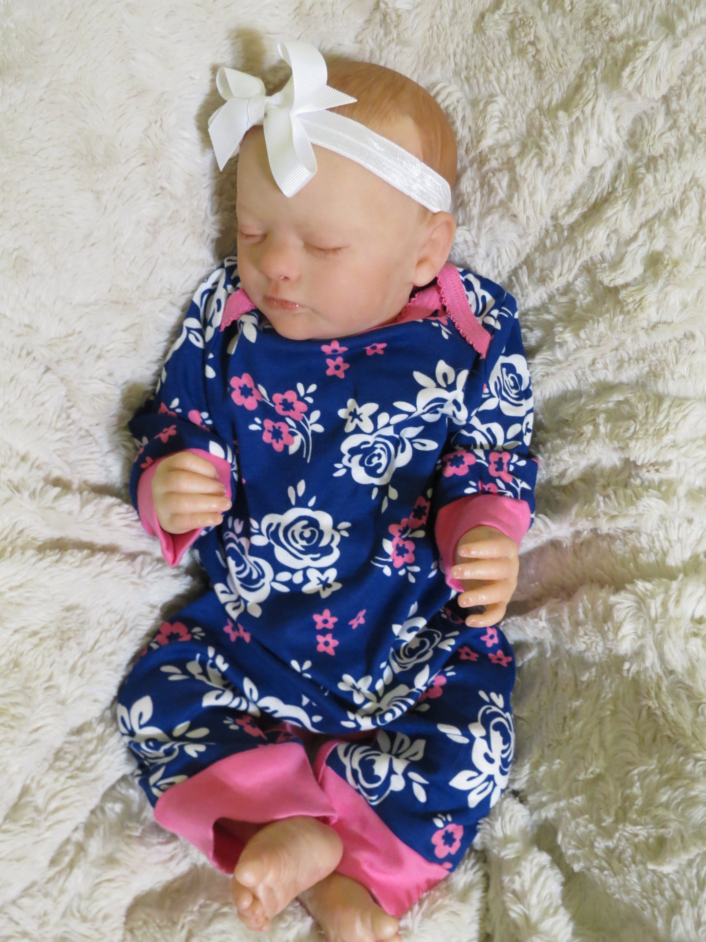 Evelyn Sleeping - Custom Reborn Baby