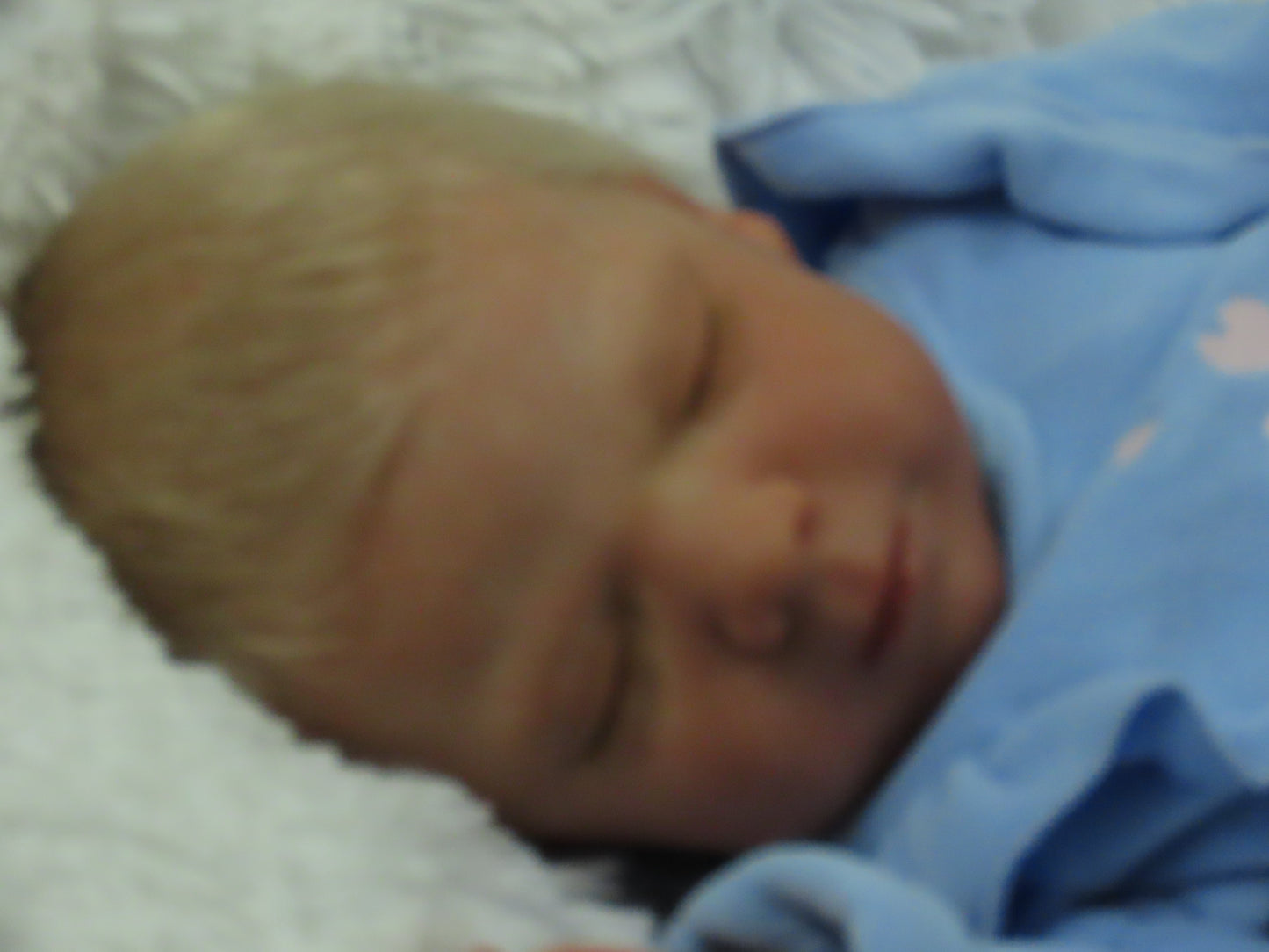 Rebekah Sleeping - Custom Reborn Baby