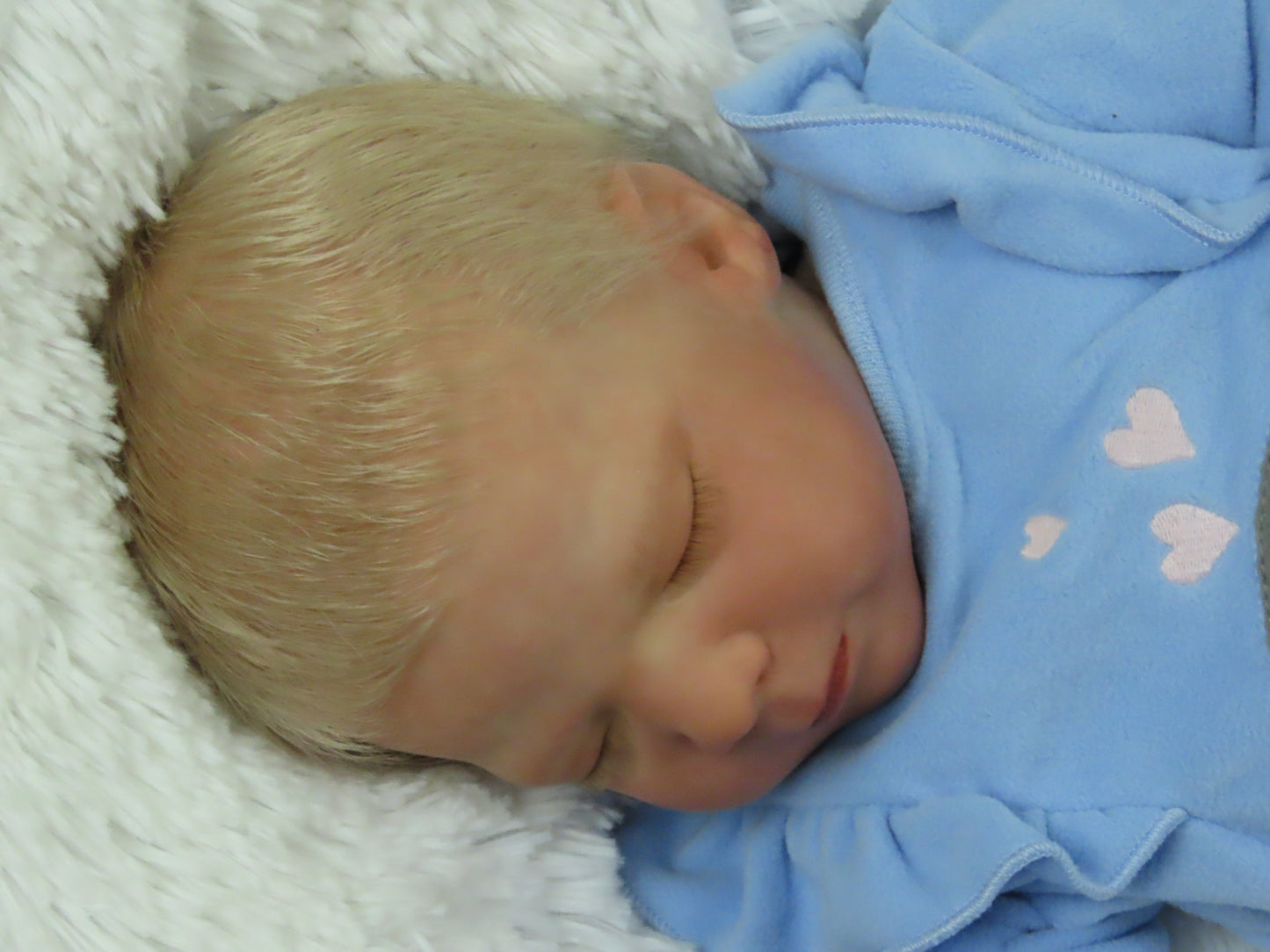 Rebekah Sleeping - Custom Reborn Baby