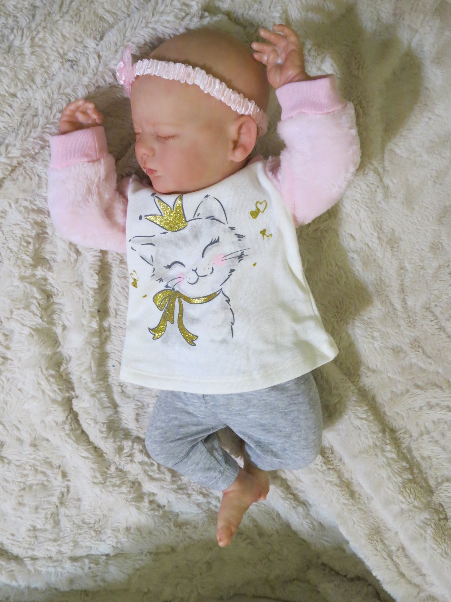 Evelyn Sleeping - Custom Reborn Baby