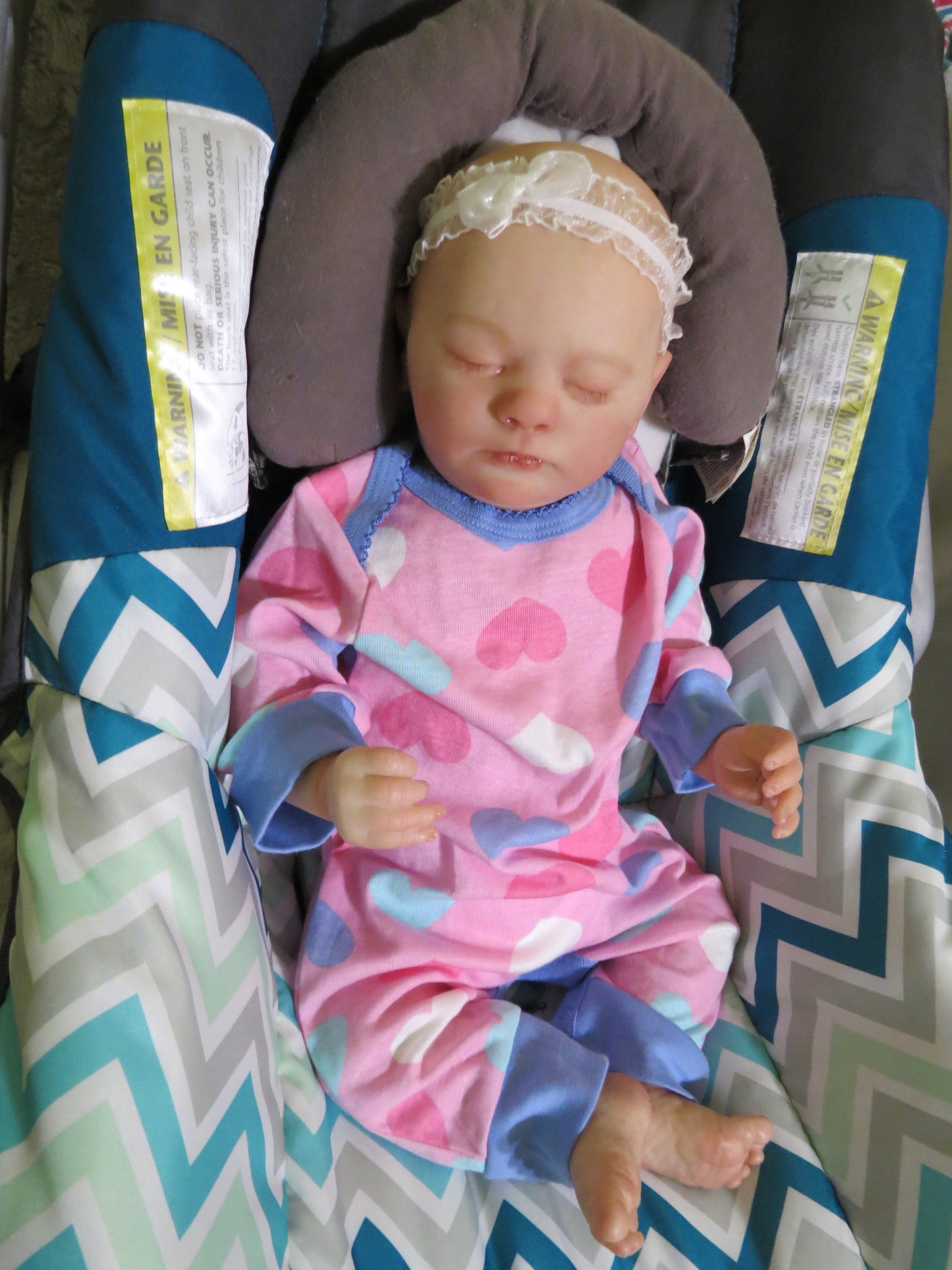 Evelyn Sleeping - Custom Reborn Baby
