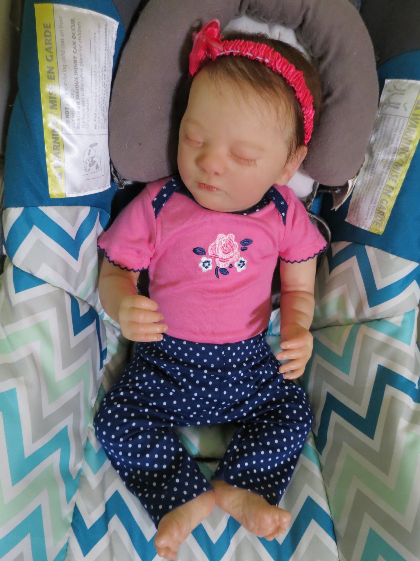 Evelyn Sleeping - Custom Reborn Baby