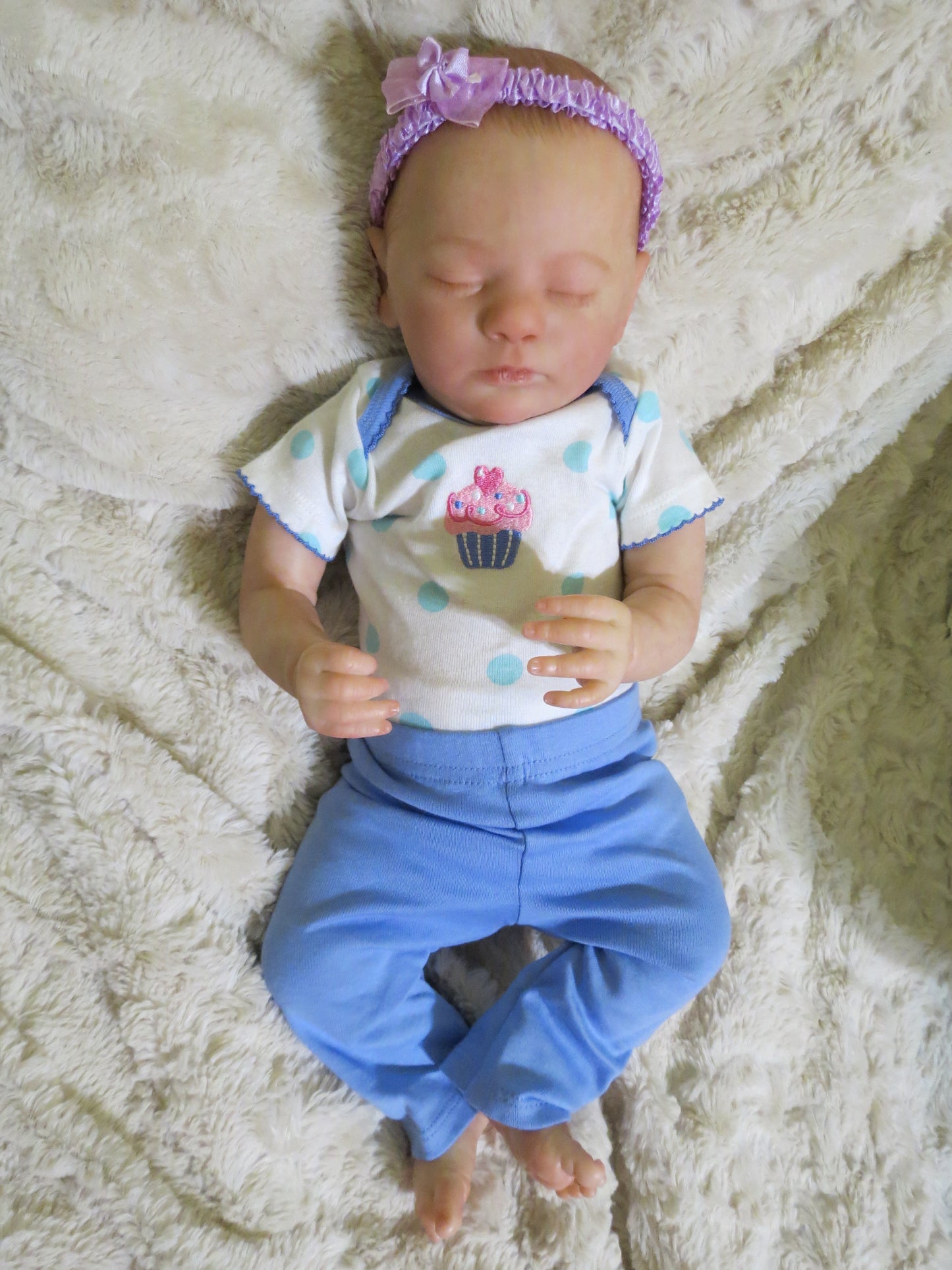 Evelyn Sleeping - Custom Reborn Baby