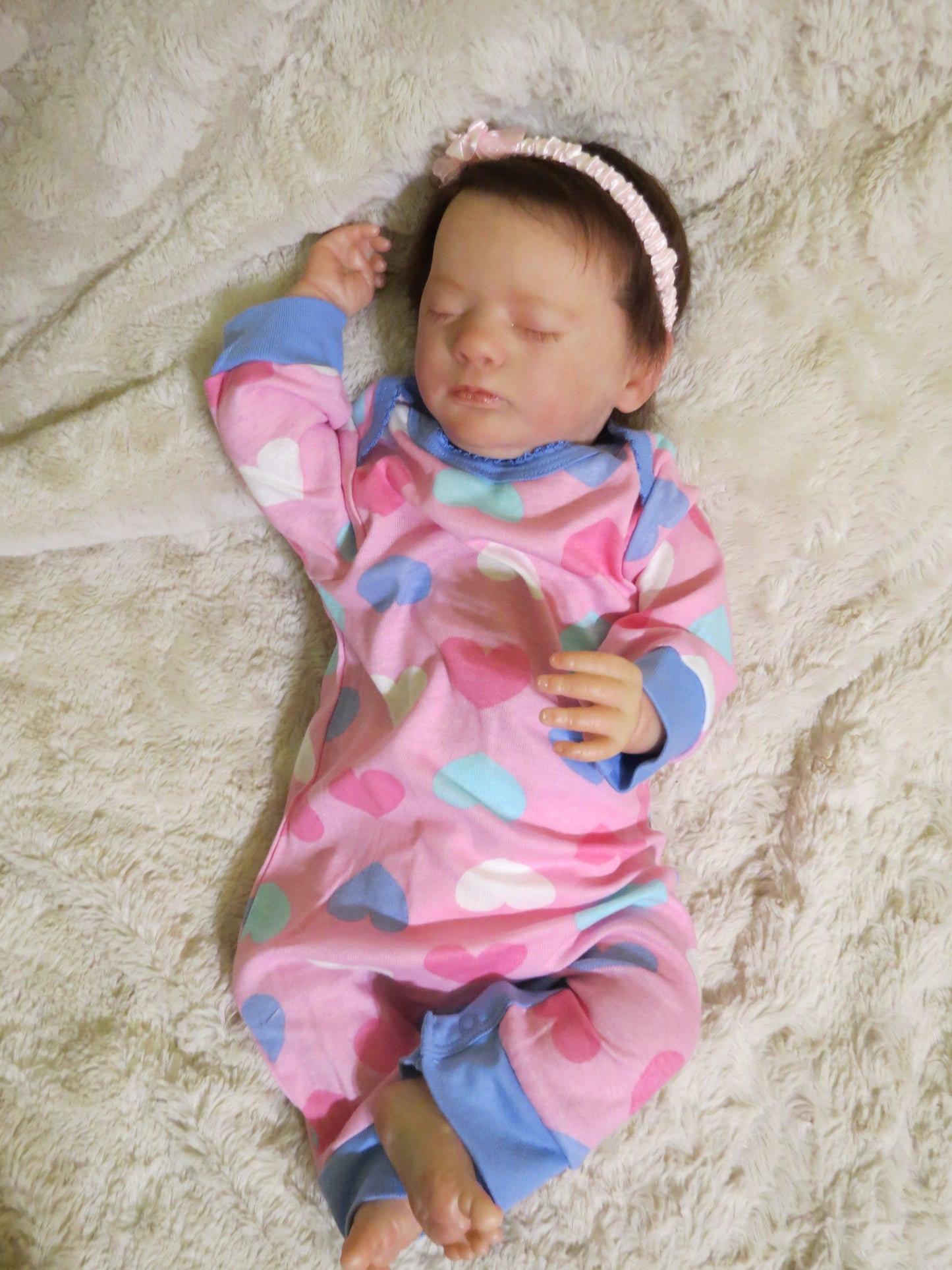 Evelyn Sleeping - Custom Reborn Baby