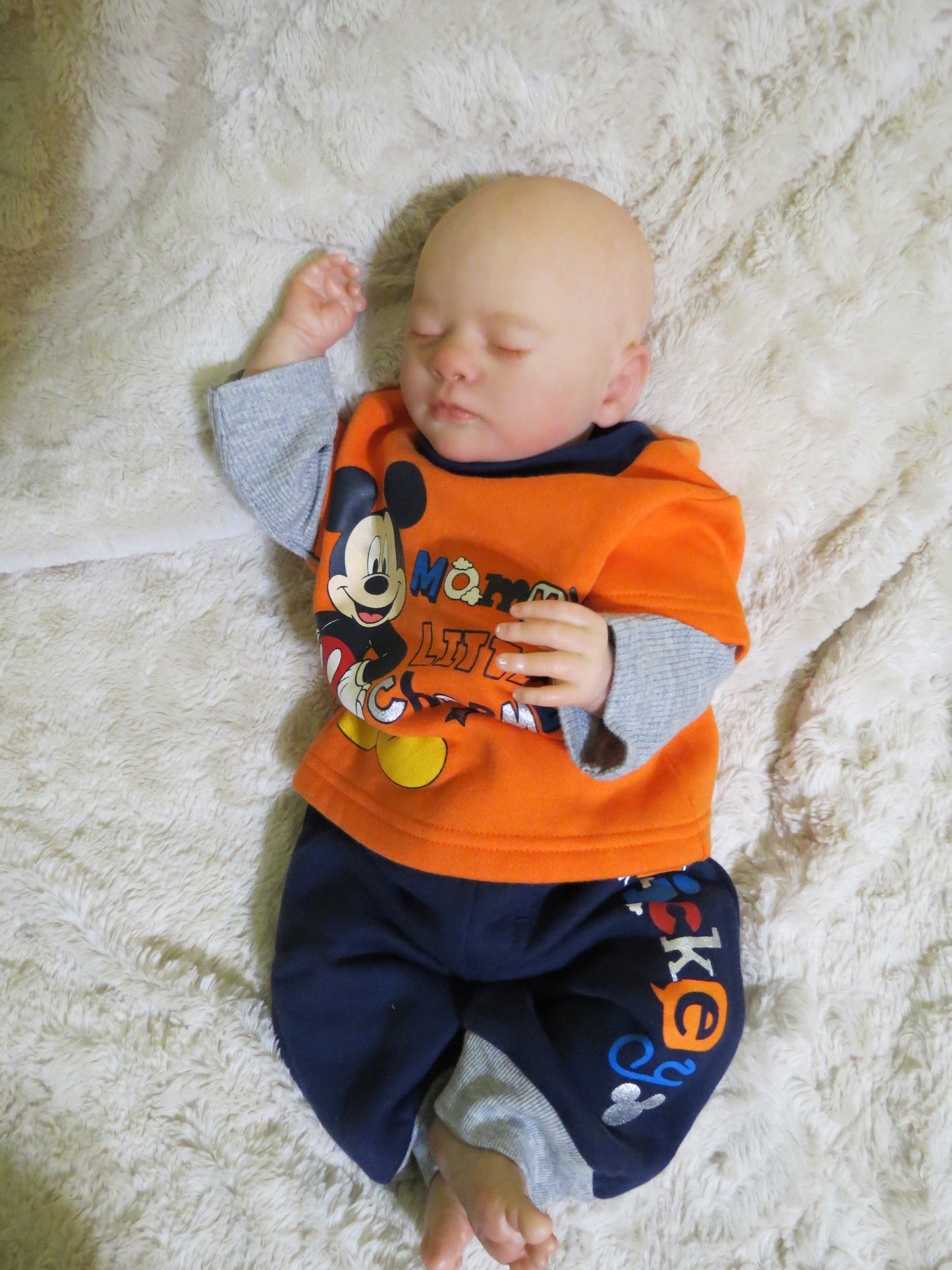 Evelyn Sleeping - Custom Reborn Baby