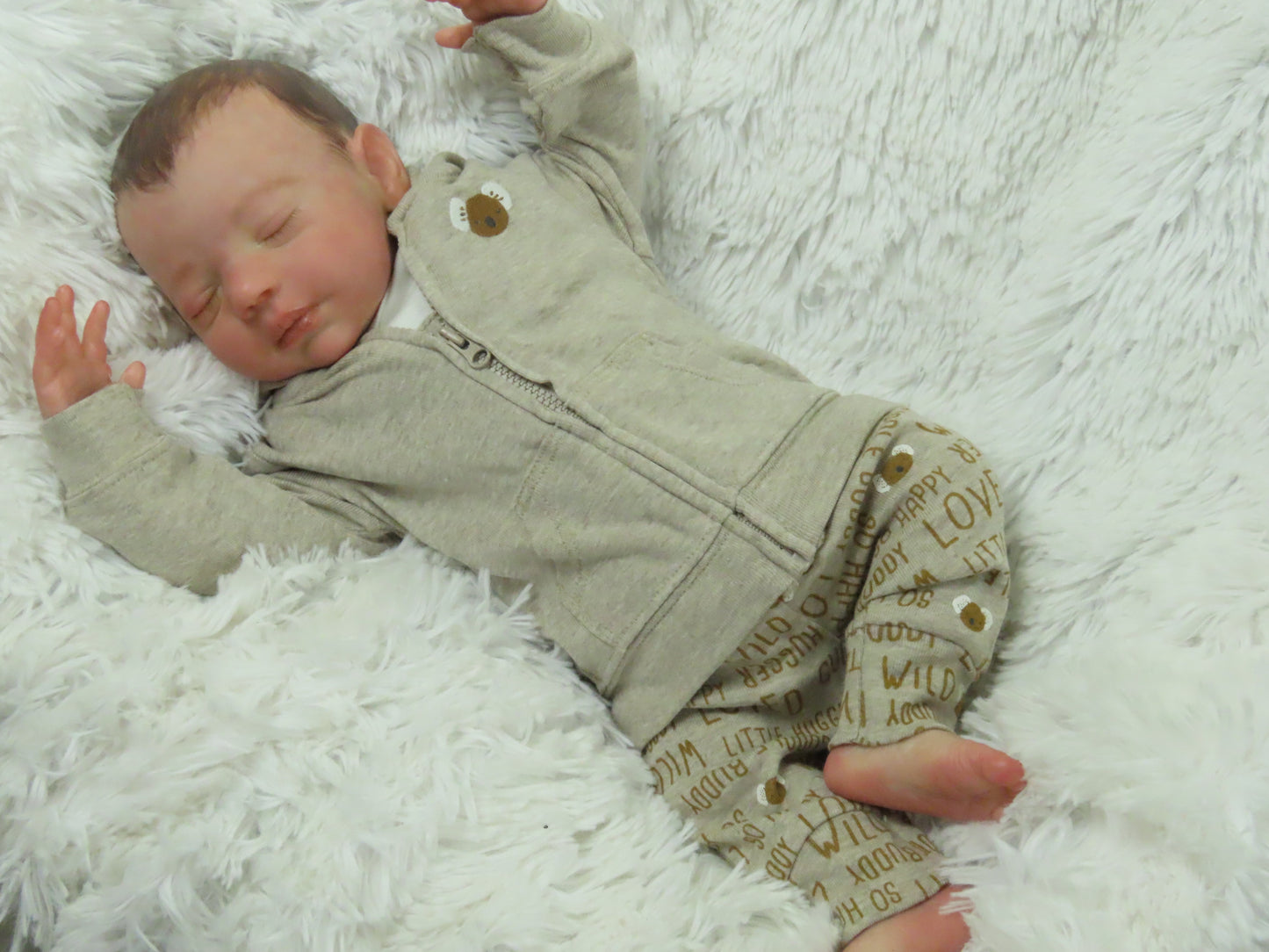 Steven Sleeping - Custom Reborn Baby