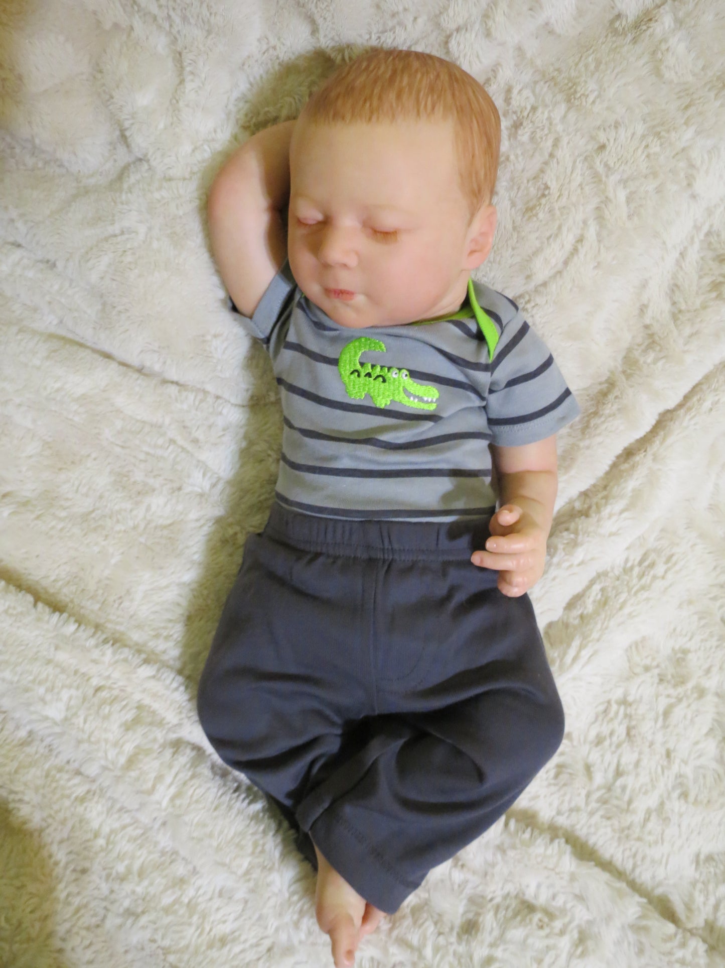 Kimberly Sleeping - Custom Reborn Baby