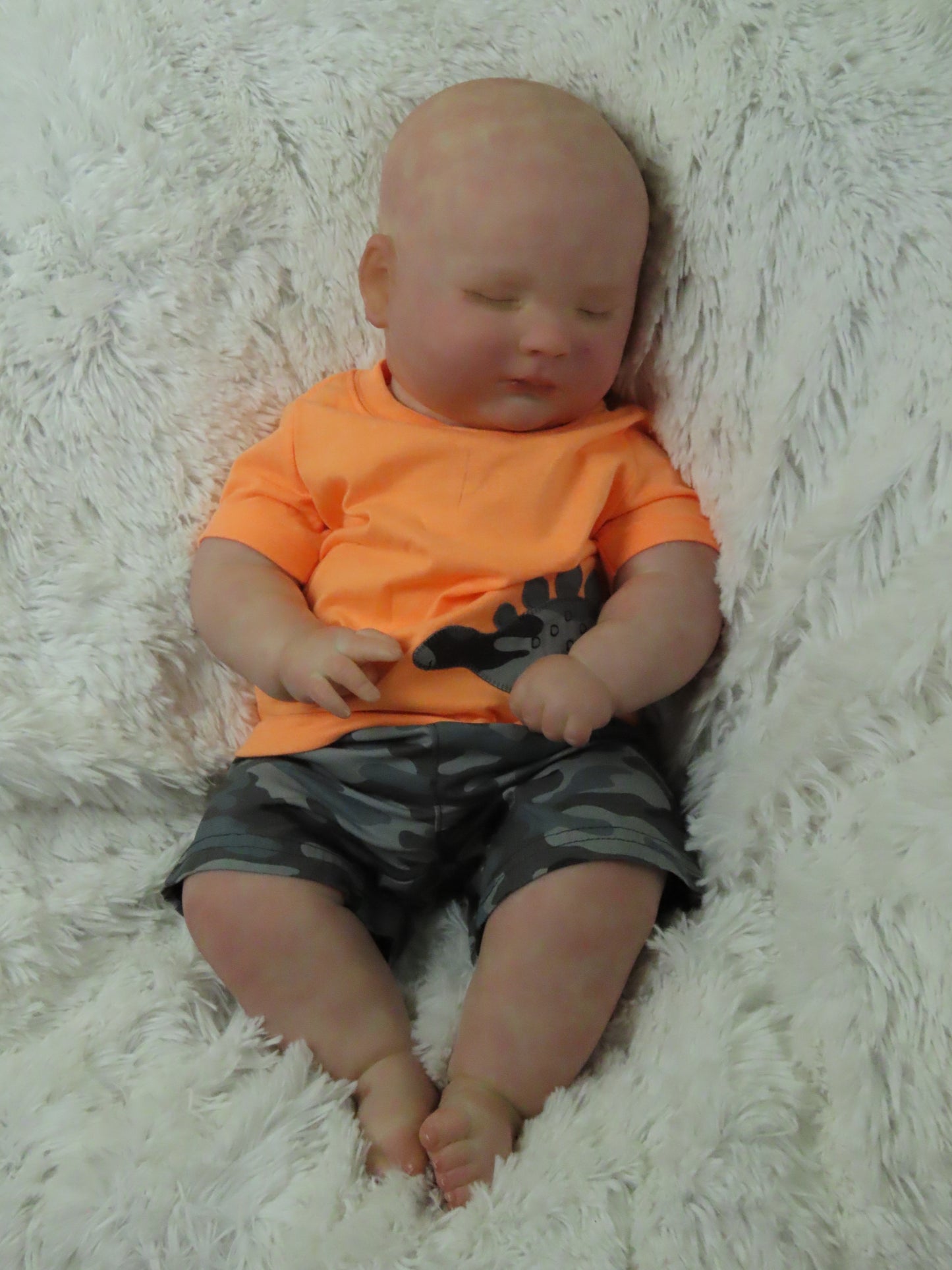 3 month Joseph Sleeping - Custom Reborn Baby