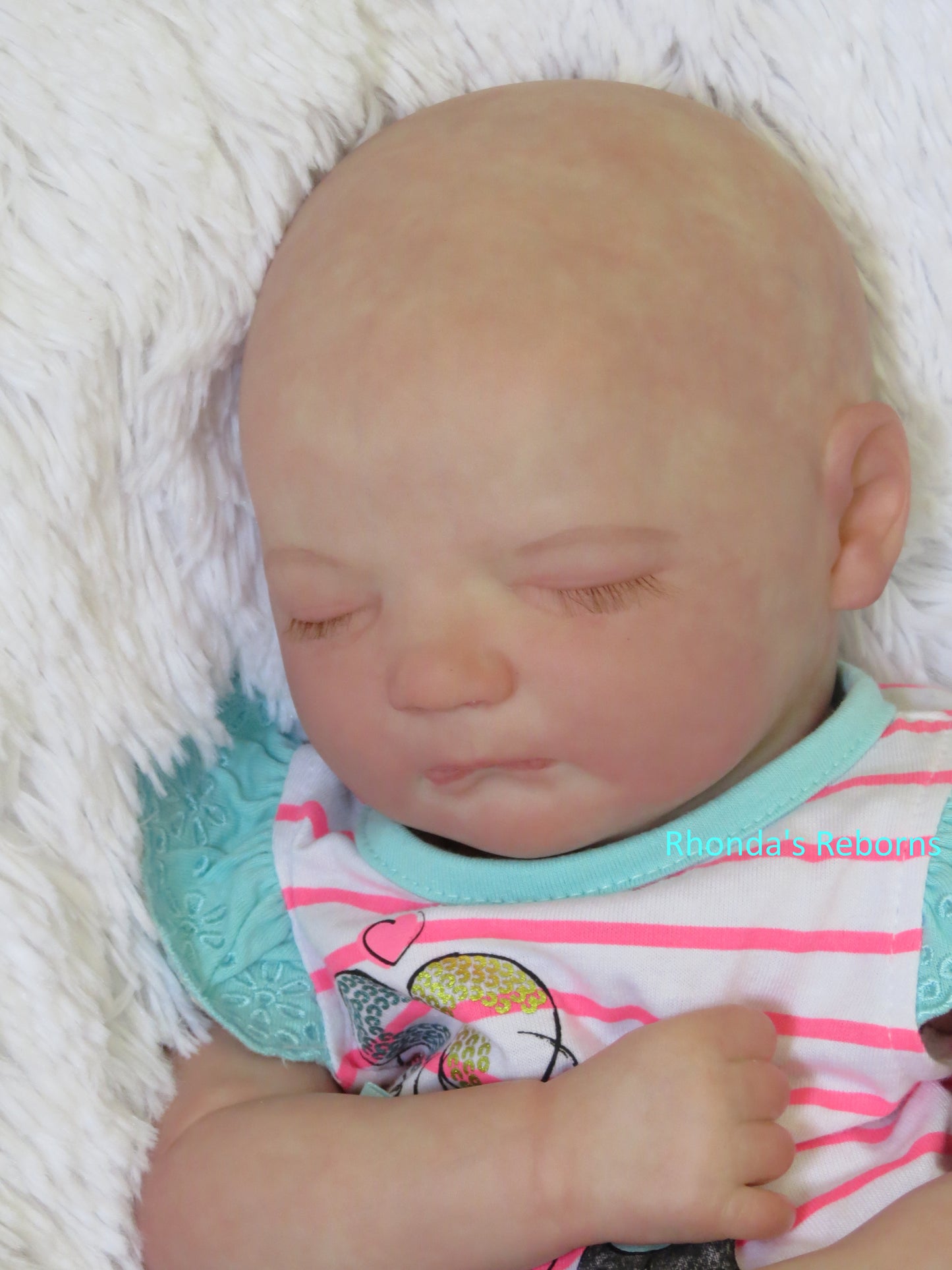 Jennie Sleeping - Custom Reborn Baby