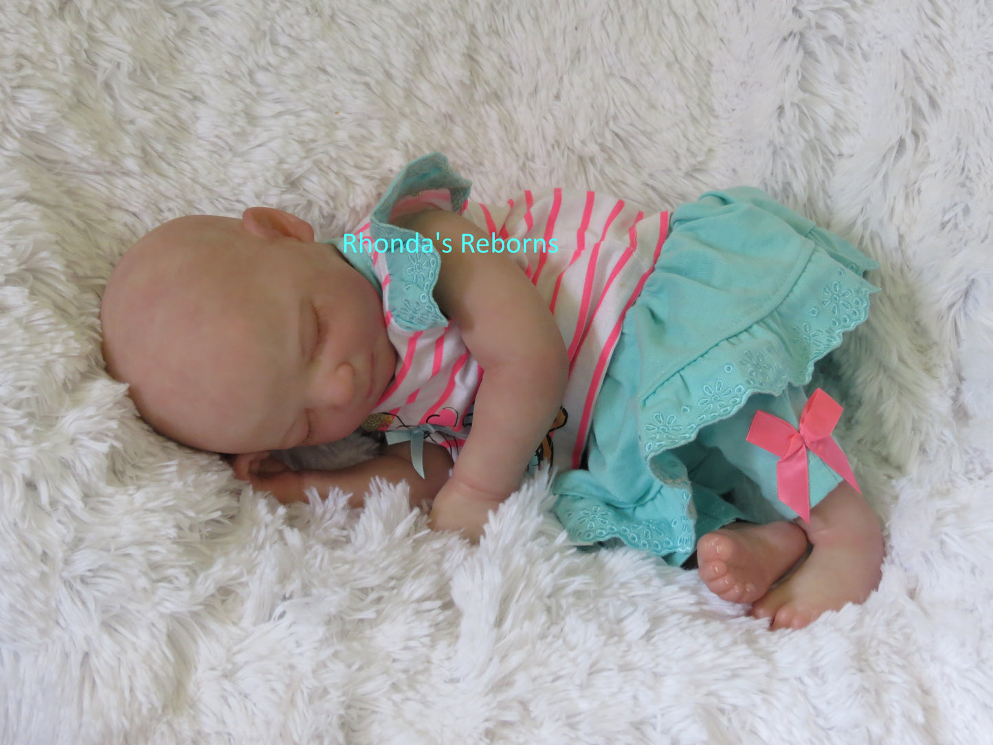 Jennie Sleeping - Custom Reborn Baby