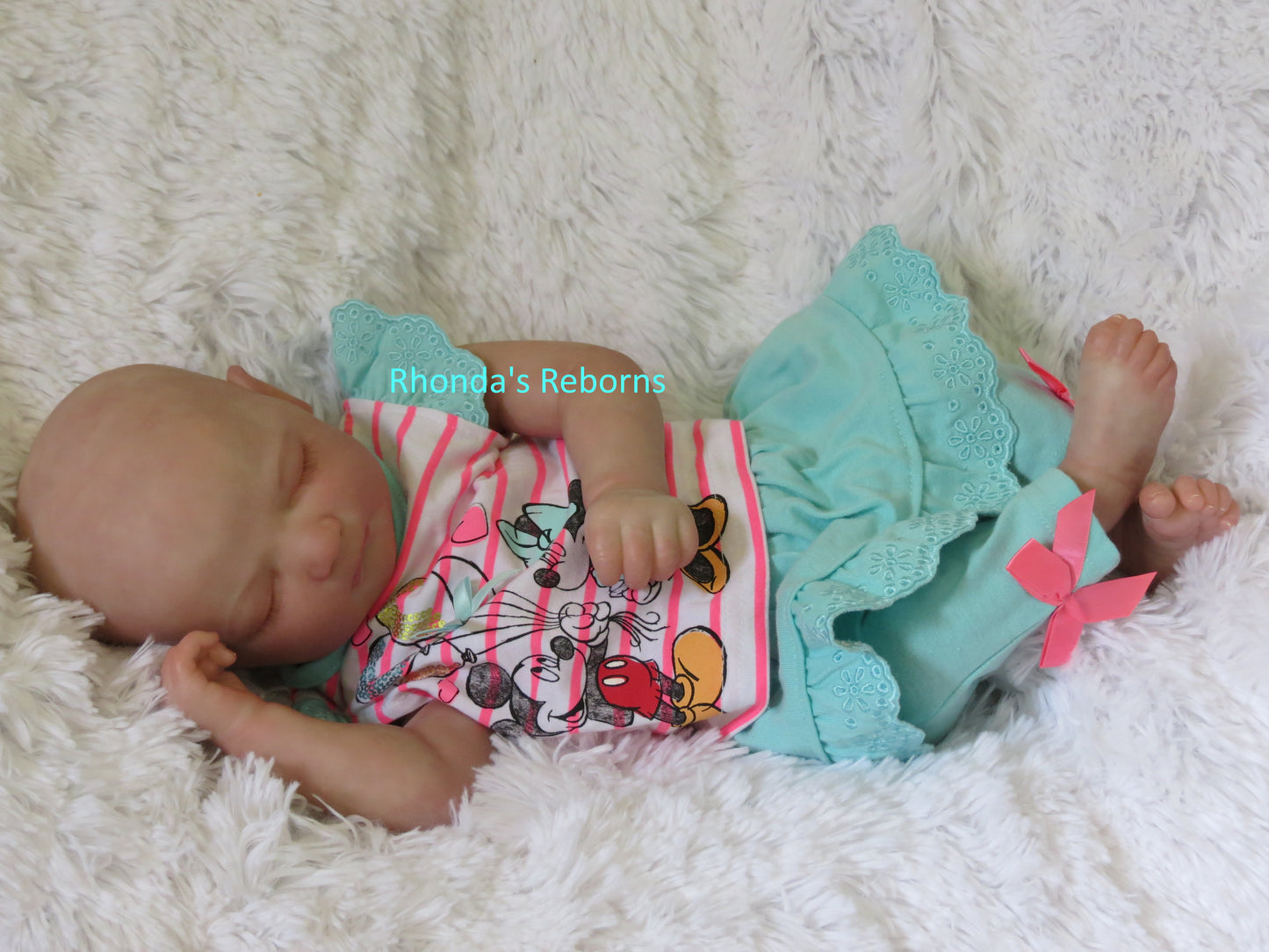 Jennie Sleeping - Custom Reborn Baby