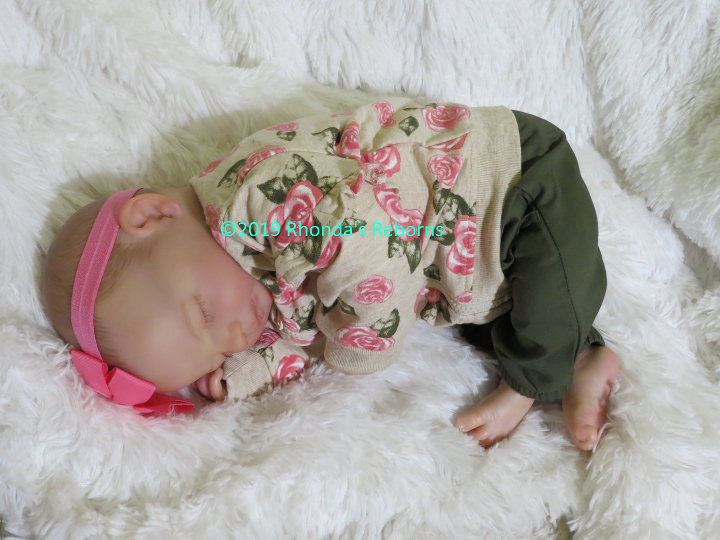 Jennie Sleeping - Custom Reborn Baby