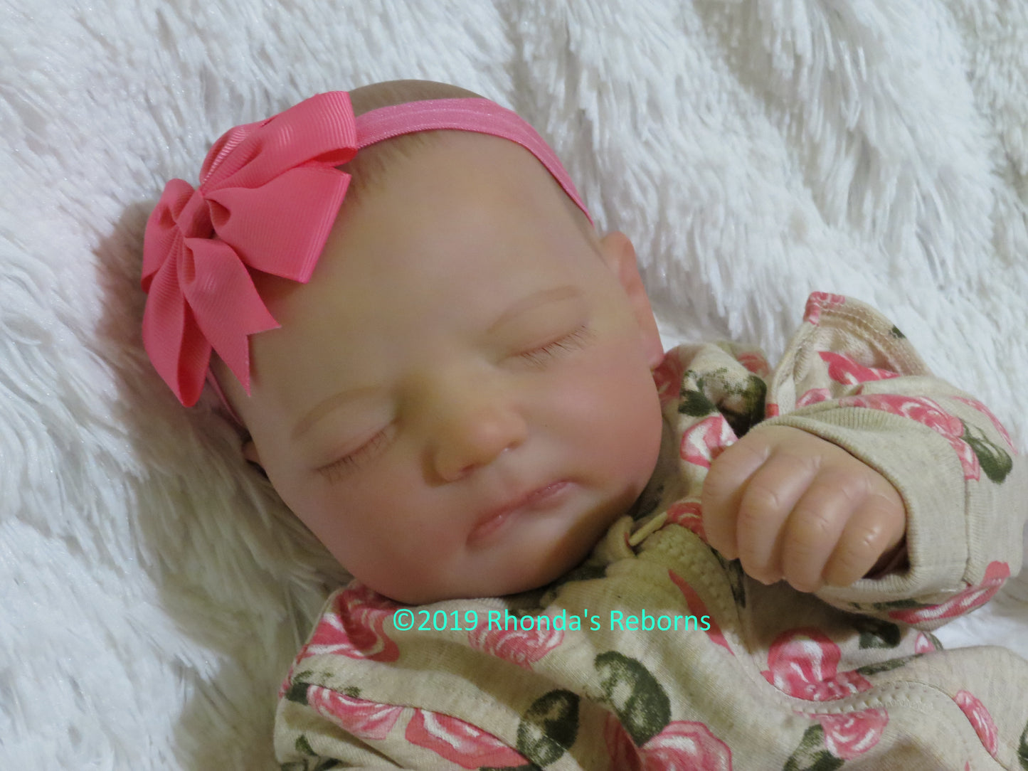 Jennie Sleeping - Custom Reborn Baby