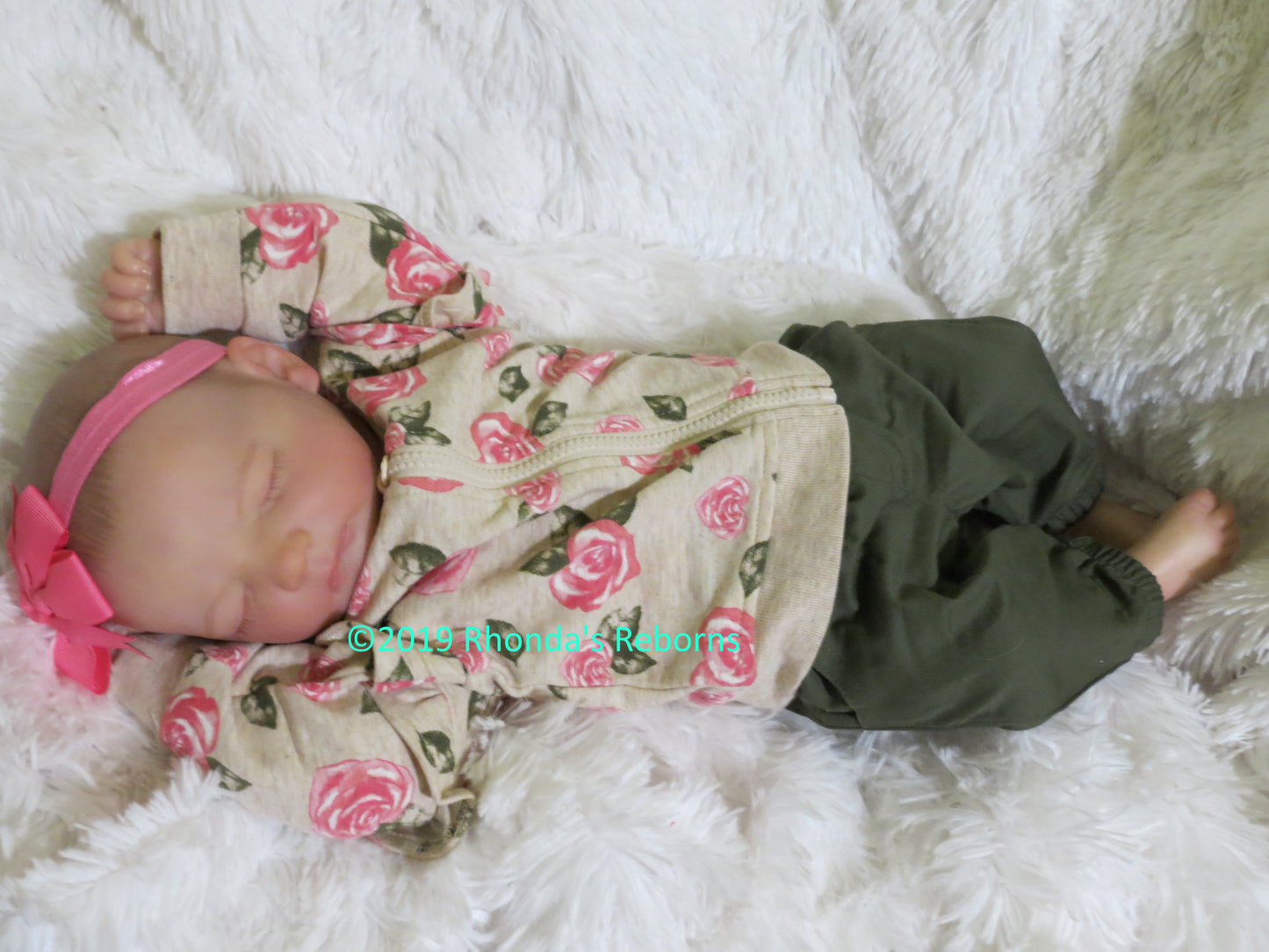Jennie Sleeping - Custom Reborn Baby
